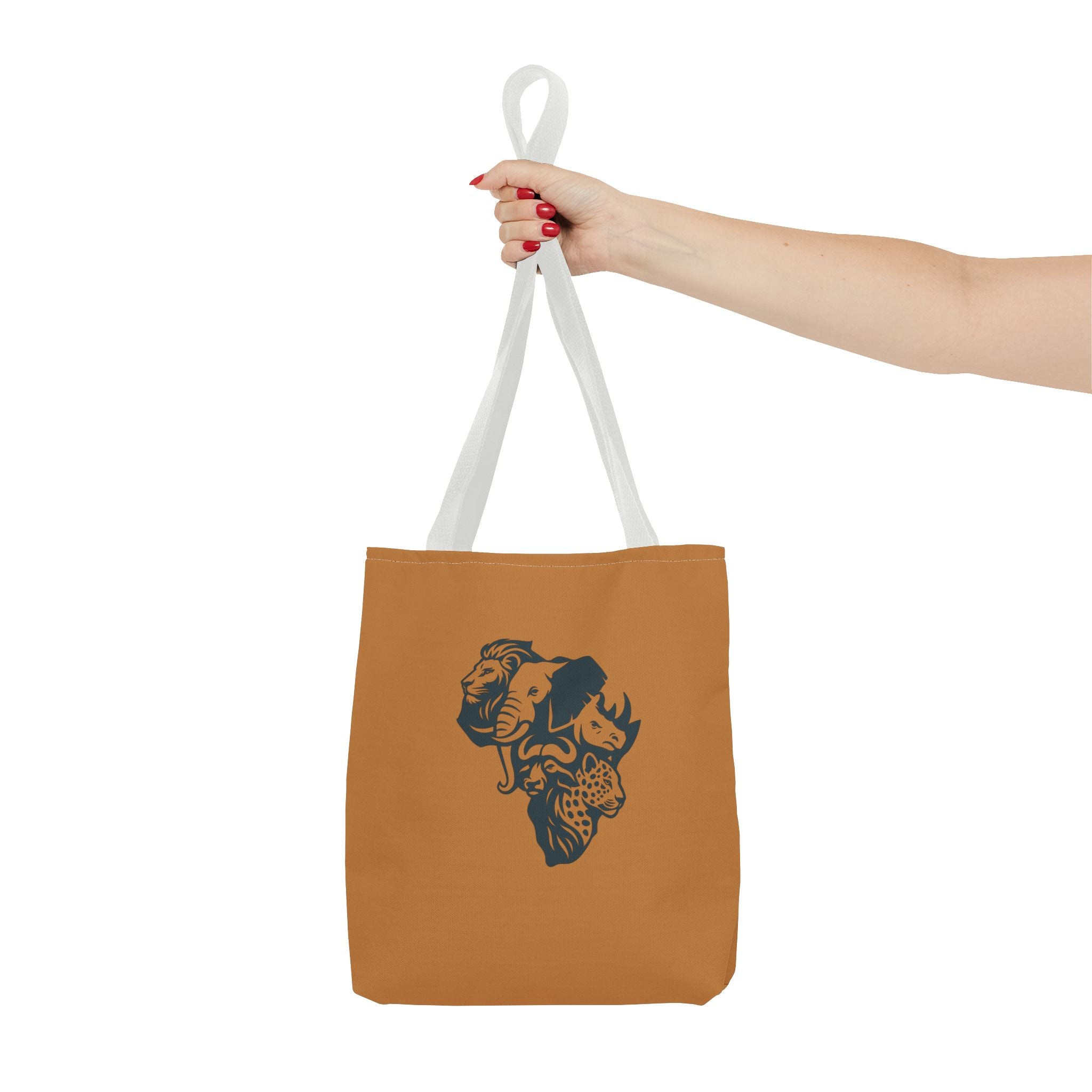 African Wildlife Tote Bag | Unique All-Over Print Bag, Eco-Friendly, Perfect for Shopping, Travel, Gifts