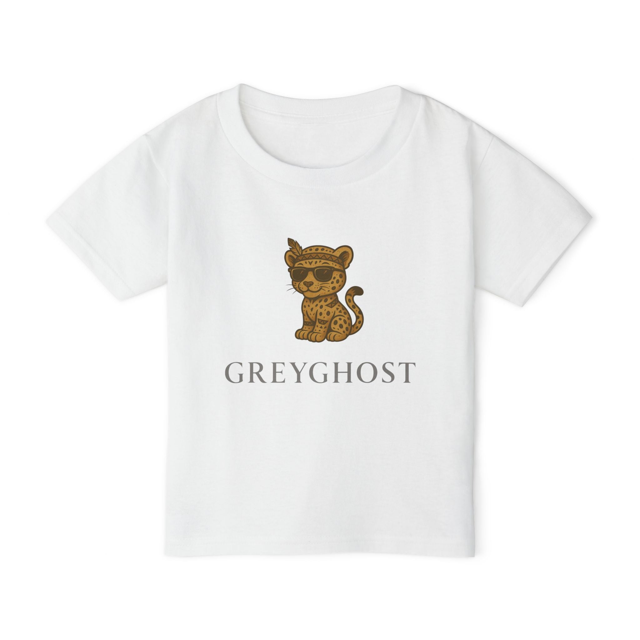 Cute Toddler T-Shirt with Cool Leopard Graphic Design, Kid's Fashion Tee, Birthday Gift, Children's Clothing, Casual Wear, Animal Print Shirt