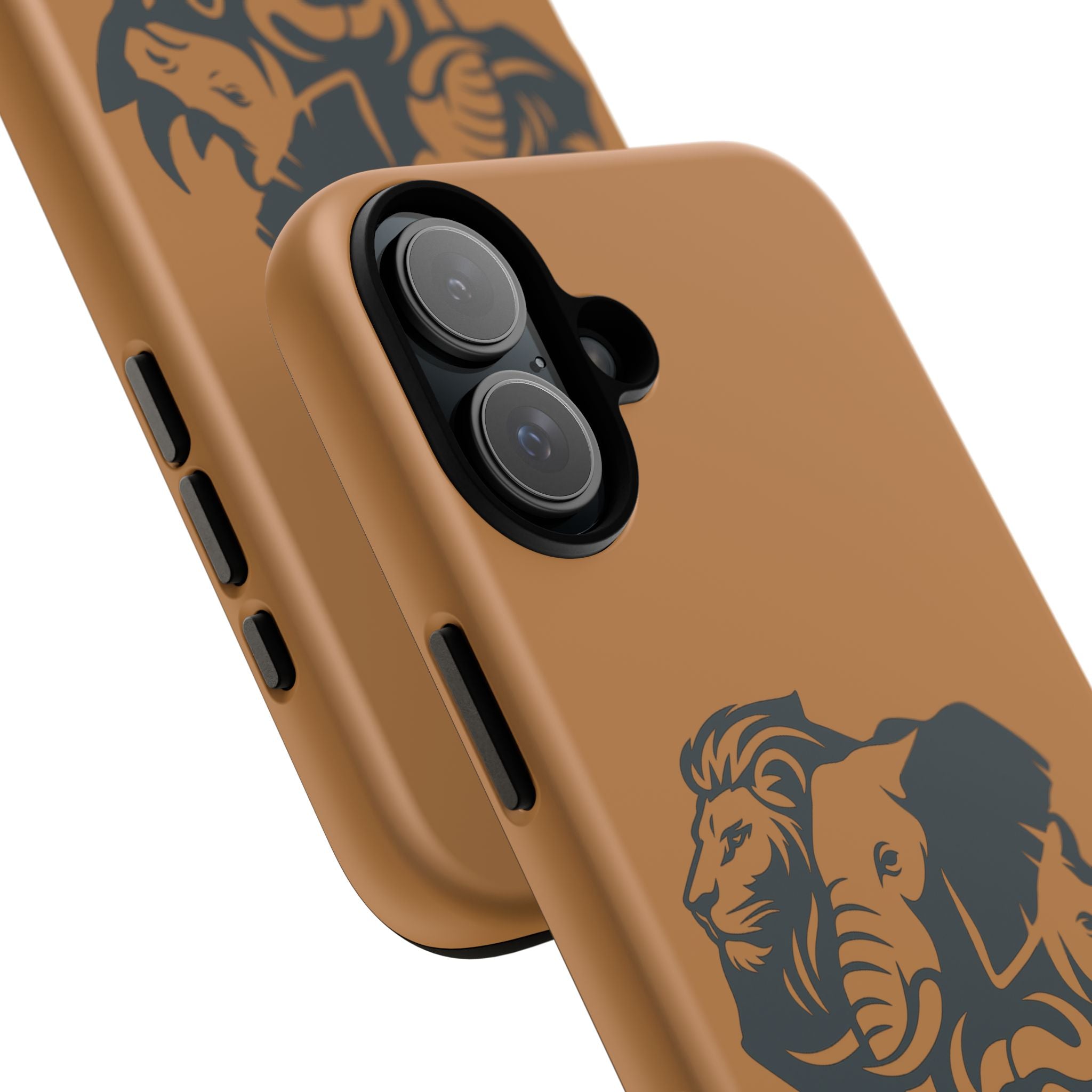 Big 5 African Phone Case, Wildlife Lover Gift, Tough Phone Cover, African Animal Design, Stylish Mobile Accessory