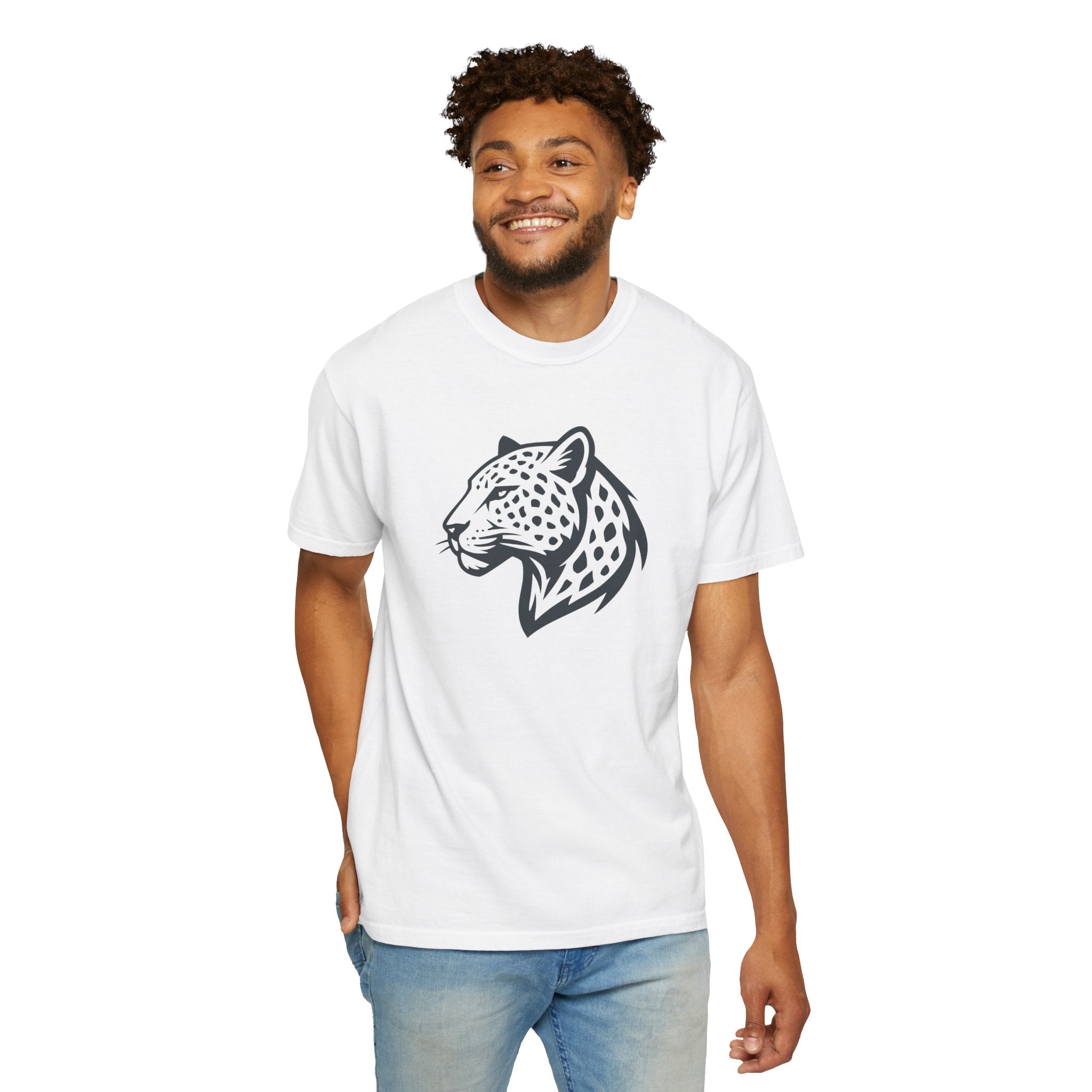 Leopard Unisex Garment-Dyed T-shirt