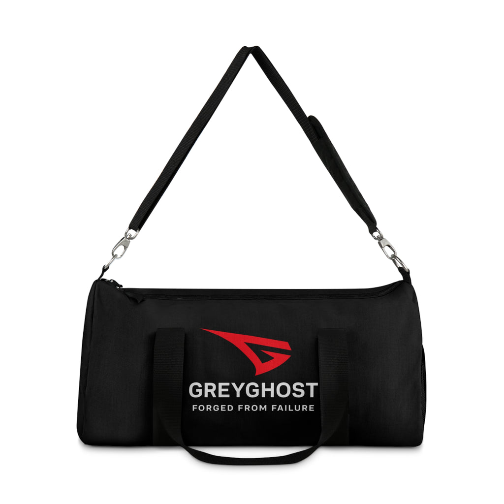GreyGhost “Forged from Failure” Duffel Bag – Gym, Sport & Fitness Companion
