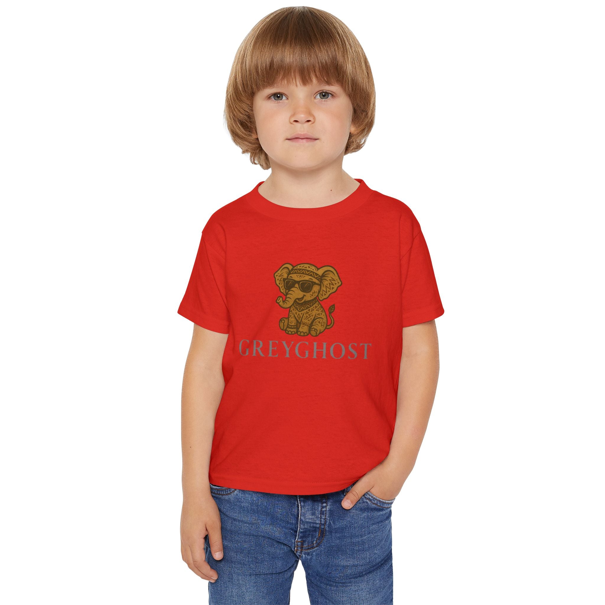 Adorable Toddler Tee with Cool Elephant Design, Perfect for Gifts, Birthday Parties, Everyday Wear, Baby Showers