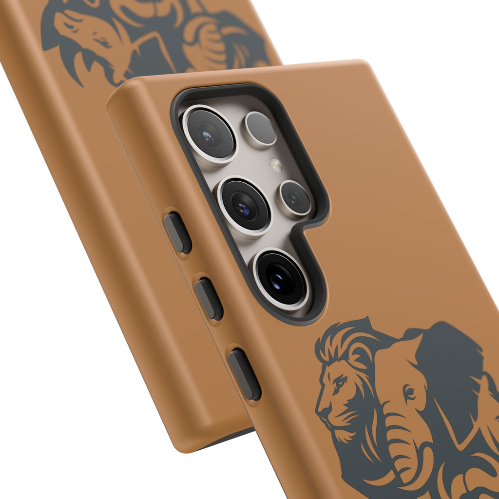 Big 5 African Phone Case, Wildlife Lover Gift, Tough Phone Cover, African Animal Design, Stylish Mobile Accessory