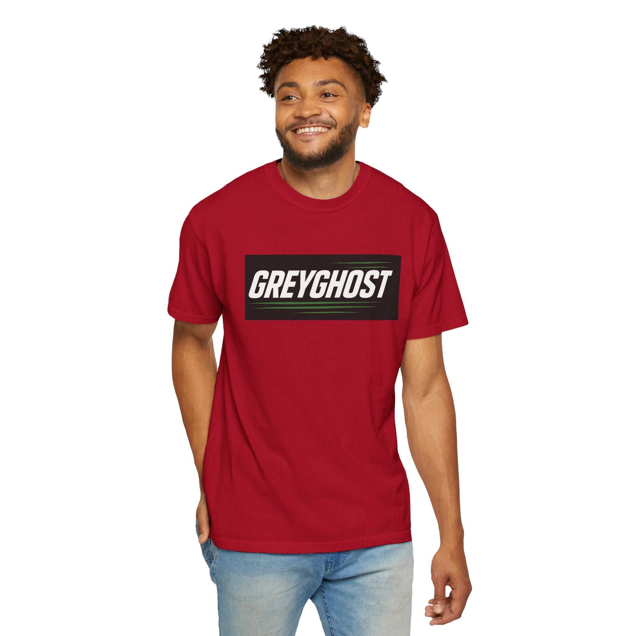 Speed Streak GreyGhost Unisex Garment-Dyed T-shirt