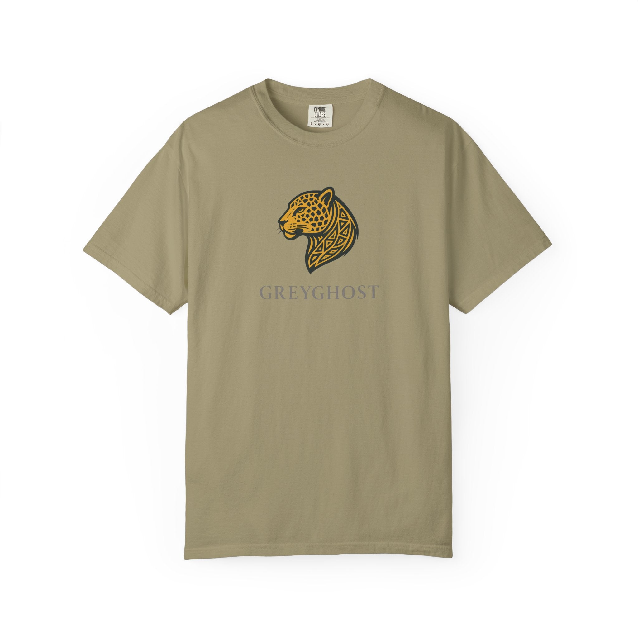 African Leopard Unisex Garment-Dyed T-shirt
