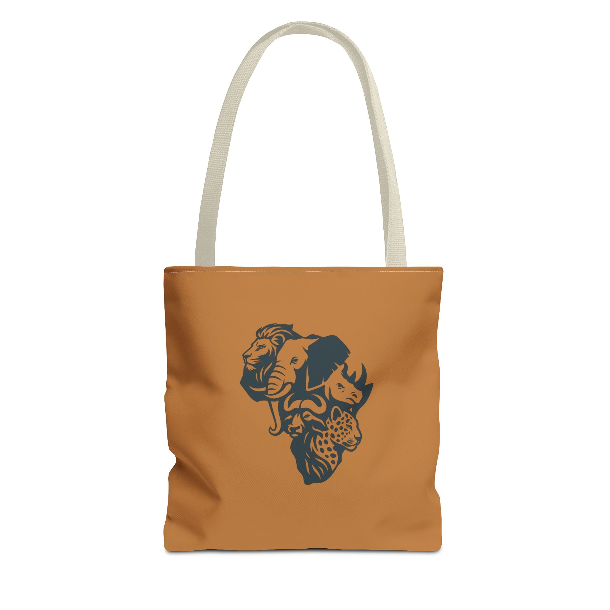 African Wildlife Tote Bag | Unique All-Over Print Bag, Eco-Friendly, Perfect for Shopping, Travel, Gifts