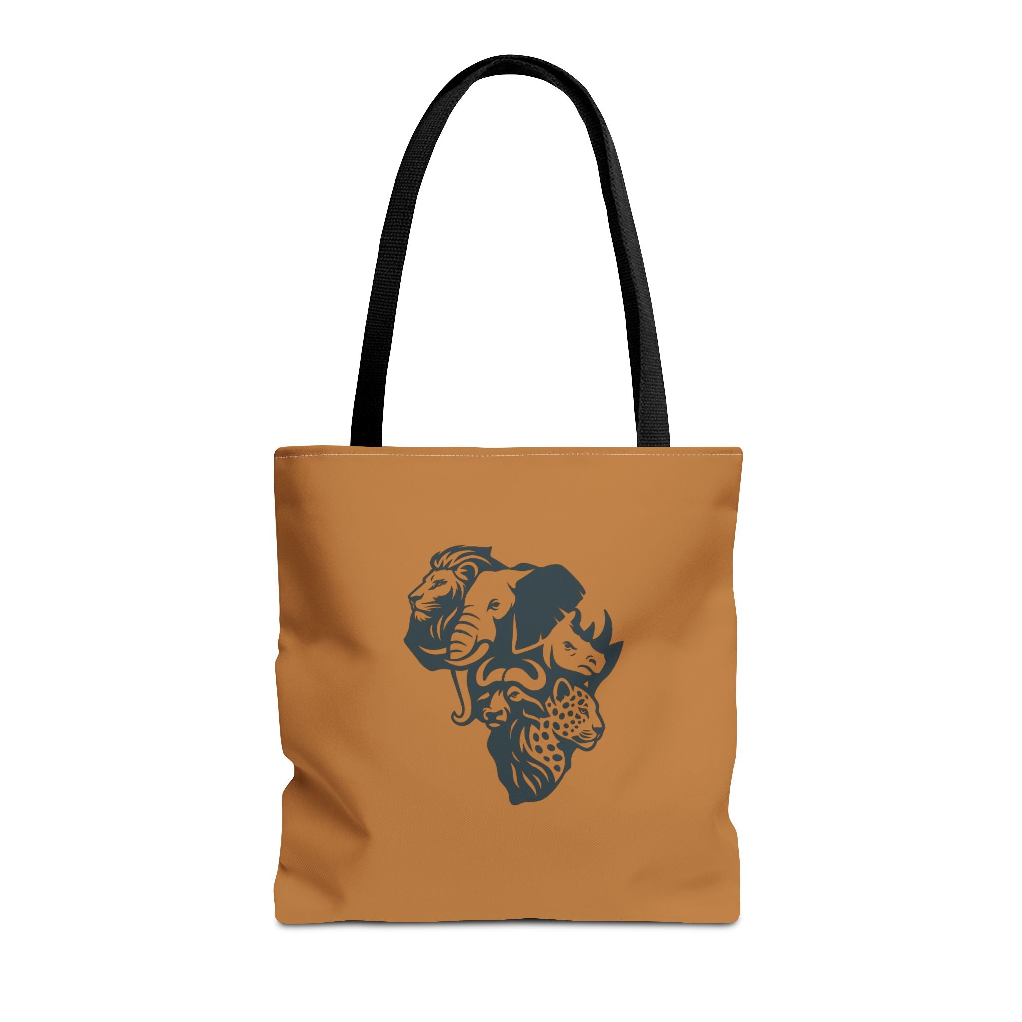 African Wildlife Tote Bag | Unique All-Over Print Bag, Eco-Friendly, Perfect for Shopping, Travel, Gifts