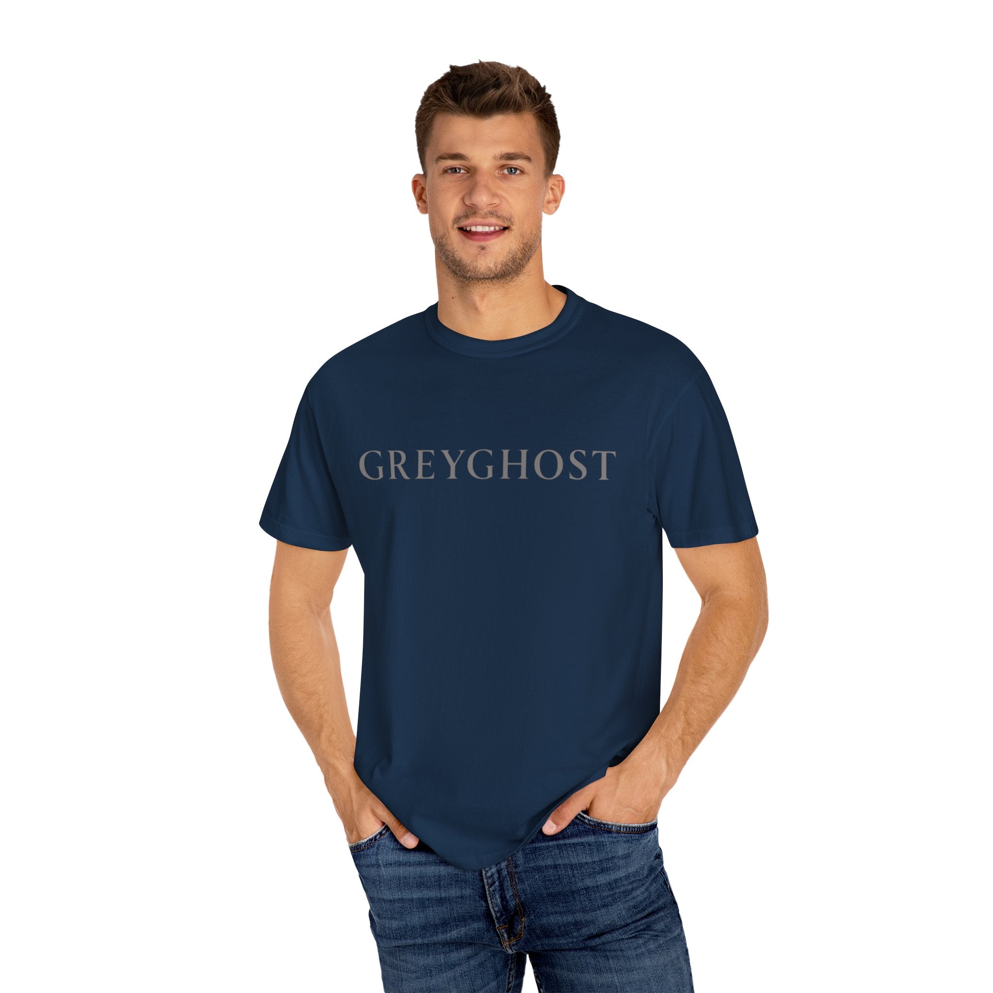 Grey Ghost Unisex Garment-Dyed T-shirt