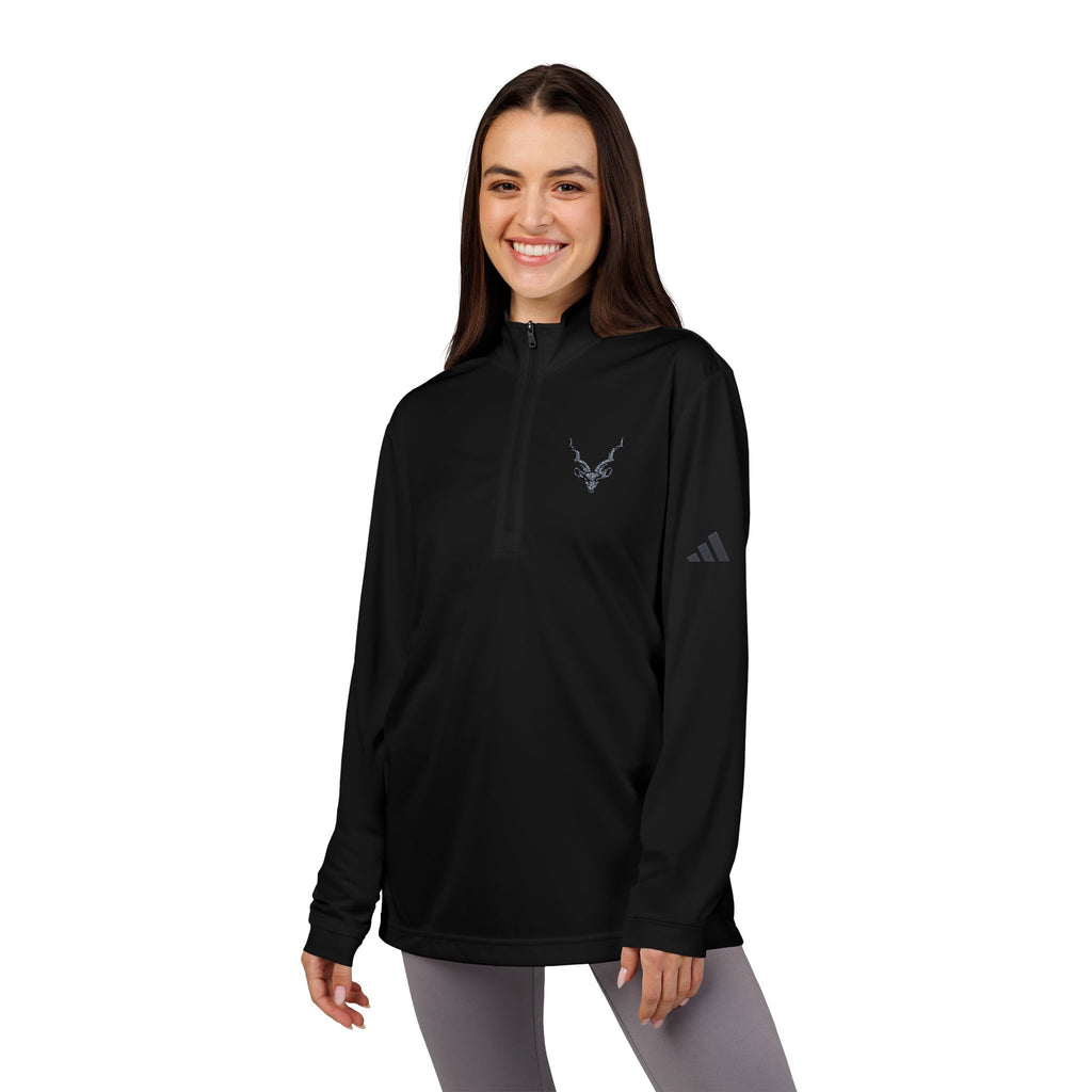 adidas® Quarter-Zip Pullover - Stylish Sporty Gear, Athletic Wear, Casual Outfits, Gift for Sports Lovers, Embroidered Apparel