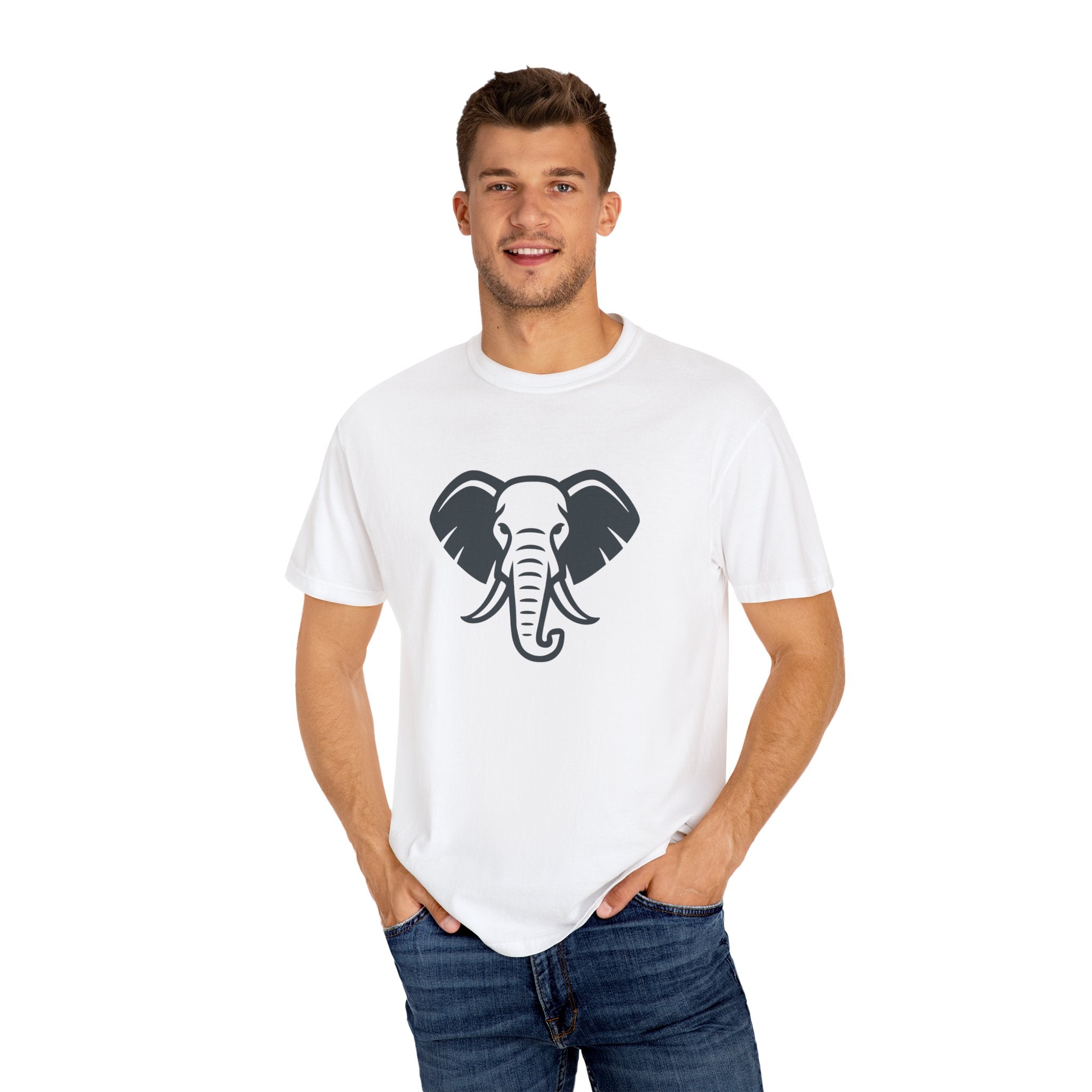 Elephant Unisex Garment-Dyed T-shirt