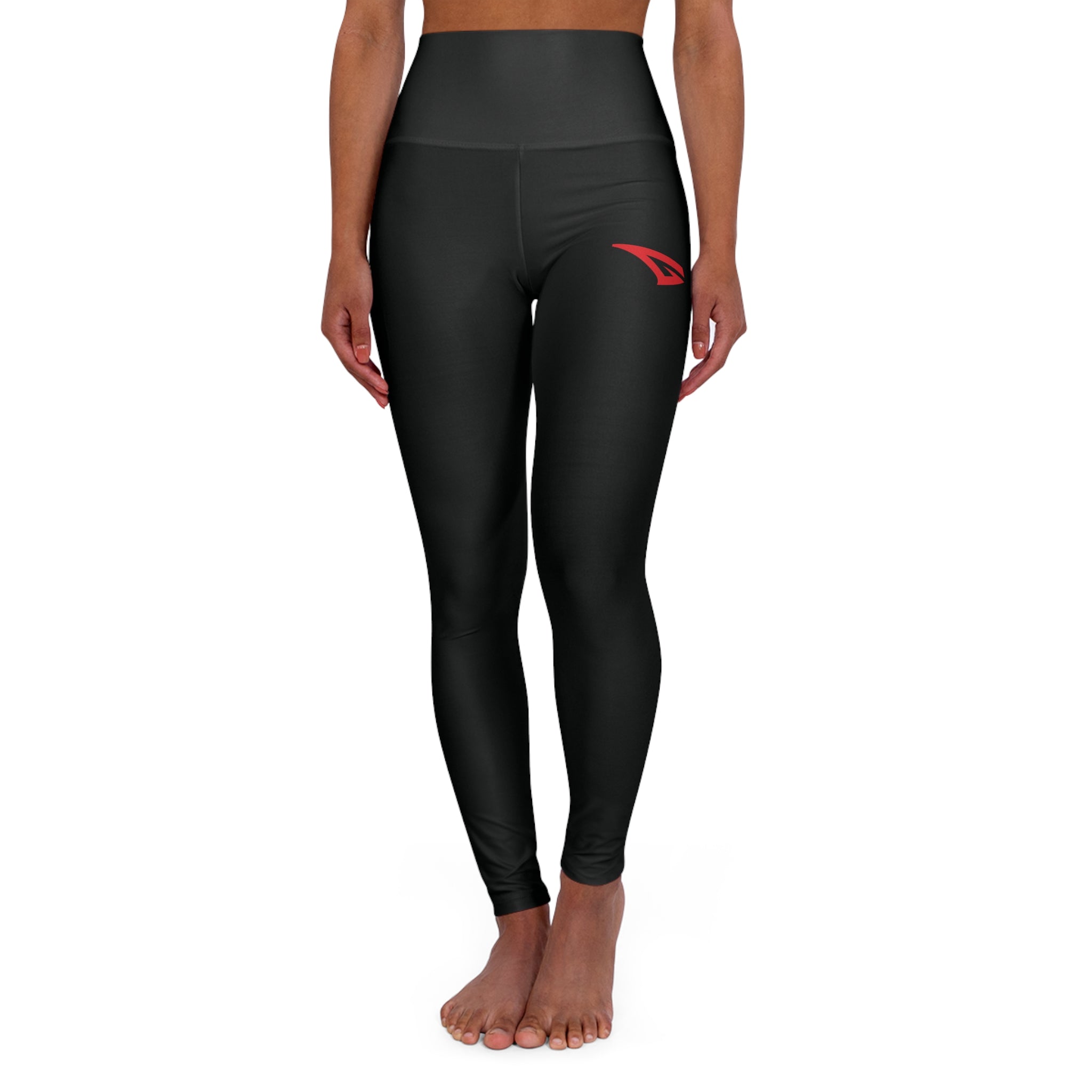High-Waisted Black Leggings by GreyGhost – Forged from Failure Activewear for Women | Gym, Yoga & Training Pants
