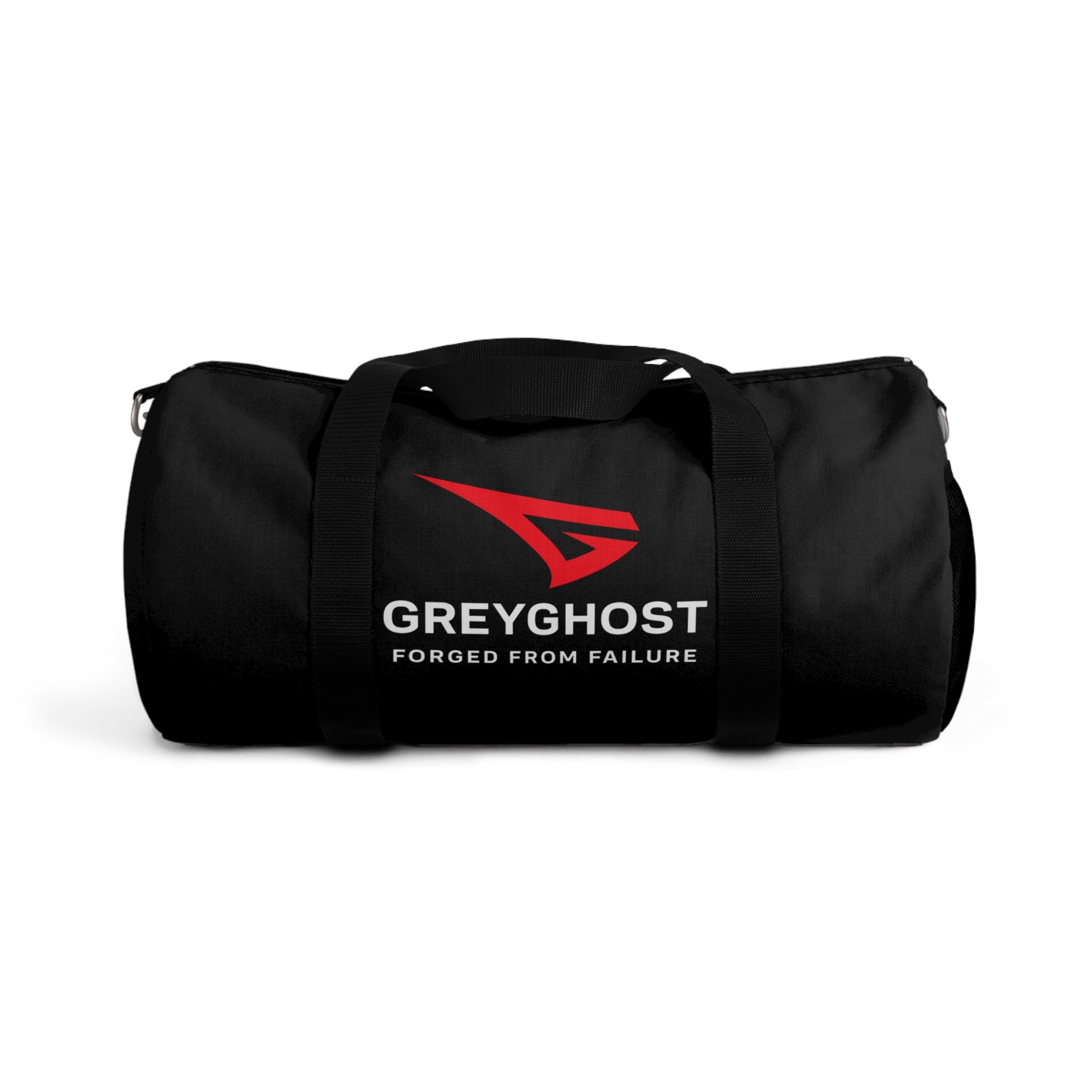 GreyGhost “Forged from Failure” Duffel Bag – Gym, Sport & Fitness Companion