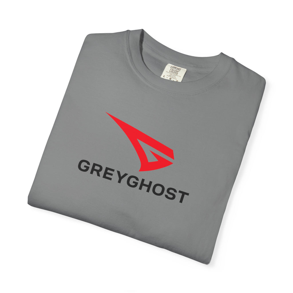The OG GreyGhost Unisex Garment-Dyed T-shirt with Greyghost Design | Casual Wear, Training, Street Style, Everyday Essentials, Unique Fashion