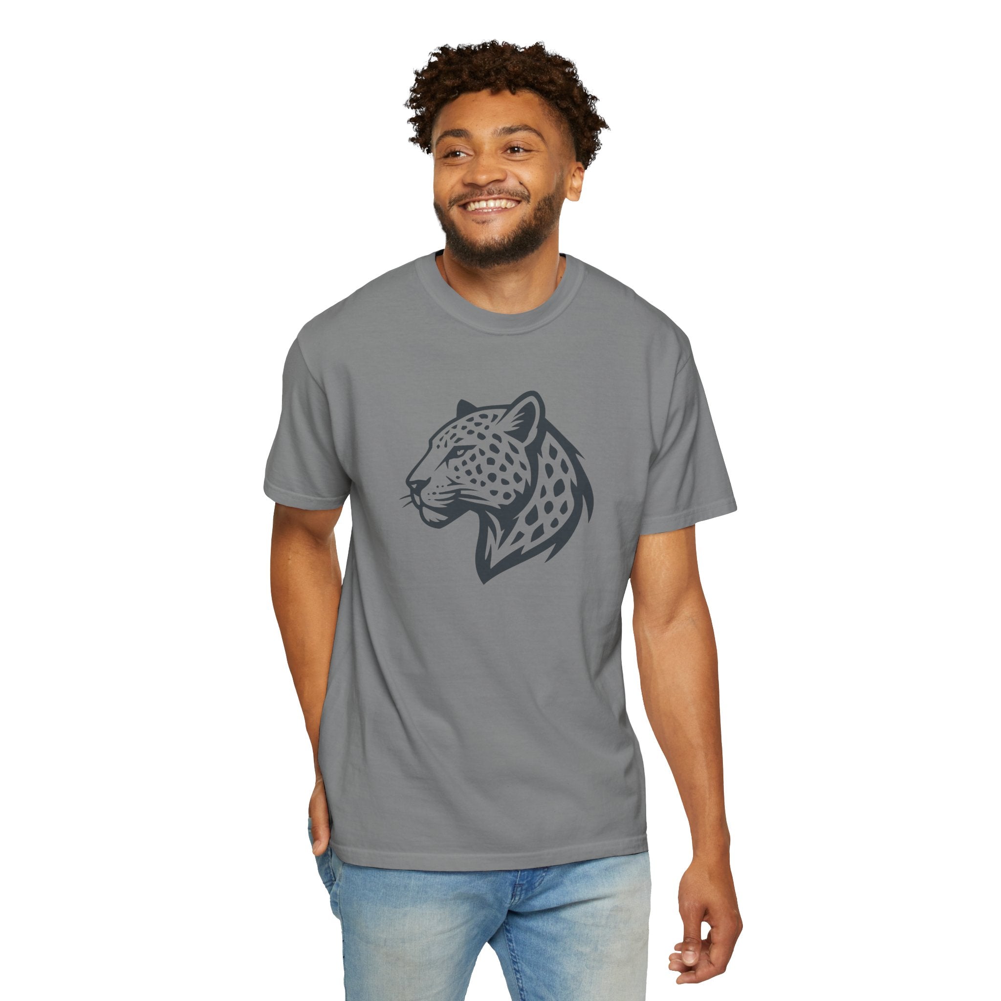 Leopard Unisex Garment-Dyed T-shirt