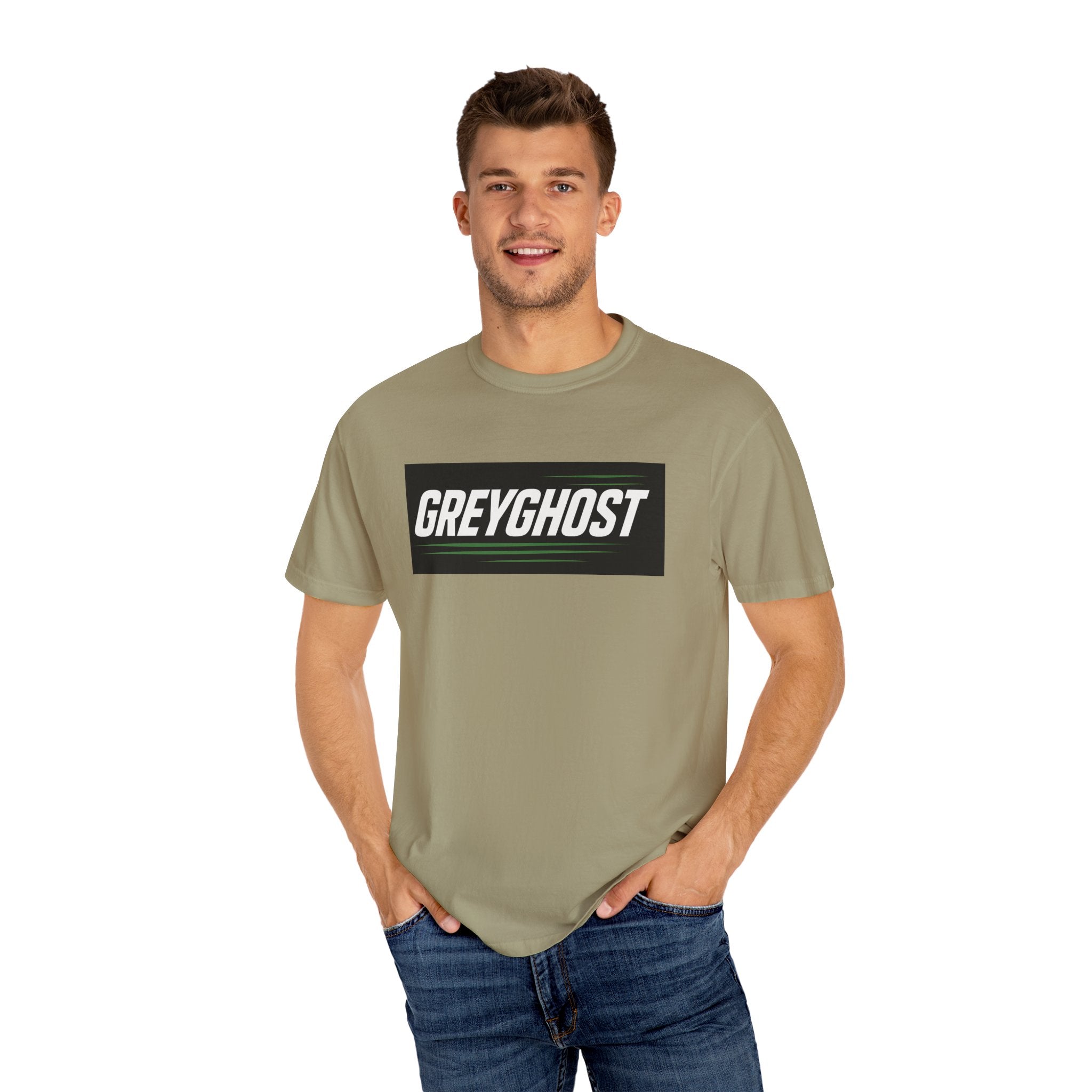 Speed Streak GreyGhost Unisex Garment-Dyed T-shirt