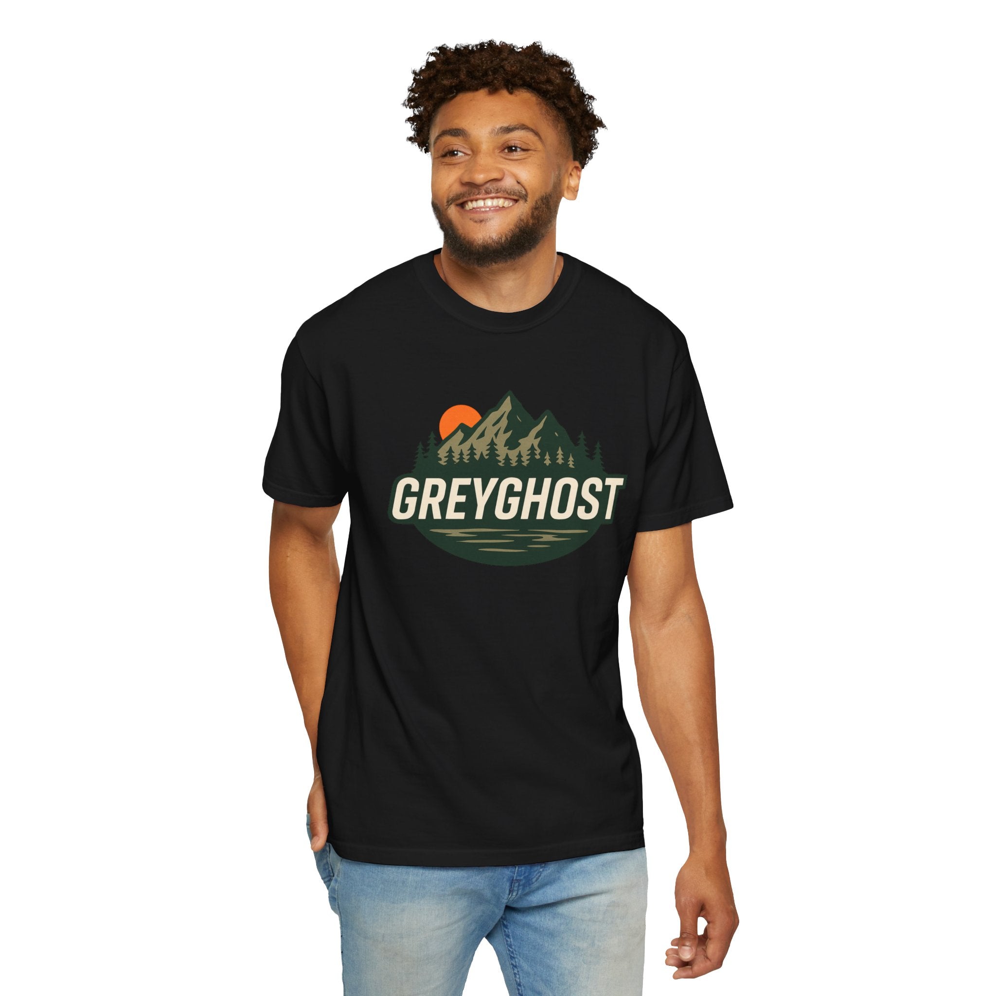 Outdoor GreyGhost Unisex Garment-Dyed T-shirt