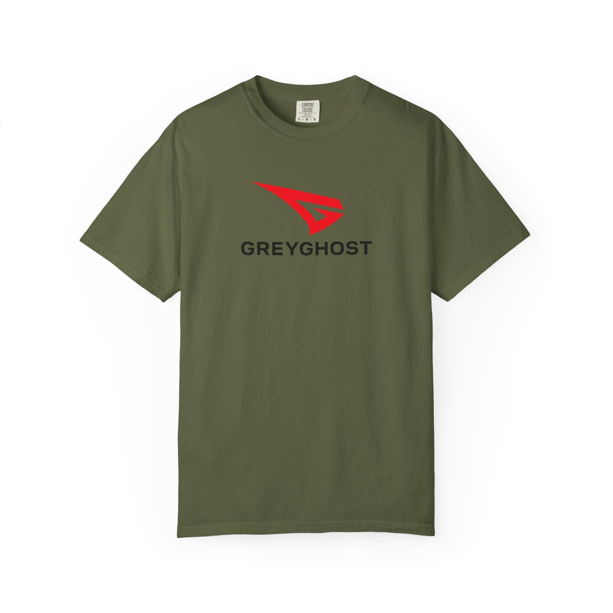 The OG GreyGhost Unisex Garment-Dyed T-shirt with Greyghost Design | Casual Wear, Training, Street Style, Everyday Essentials, Unique Fashion