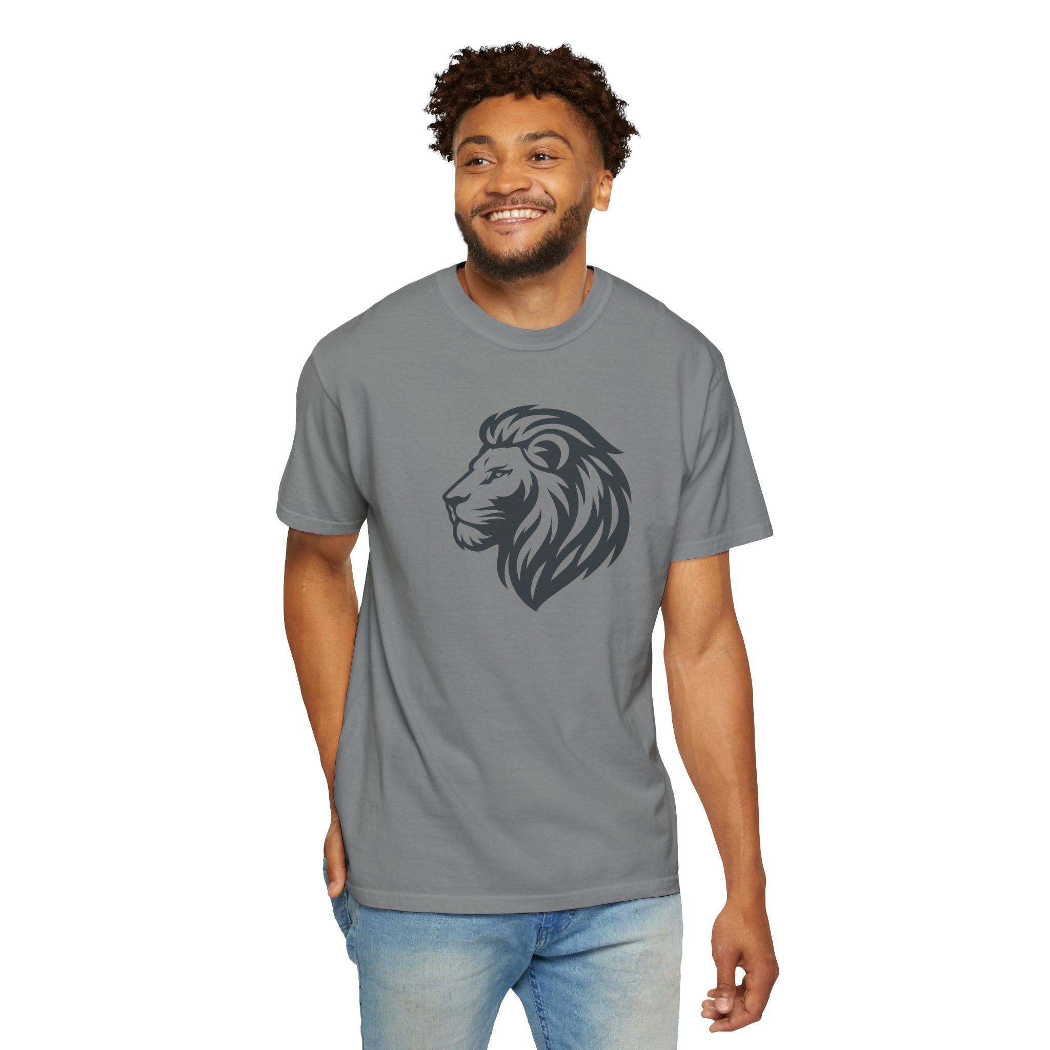Lion Unisex Garment-Dyed T-shirt