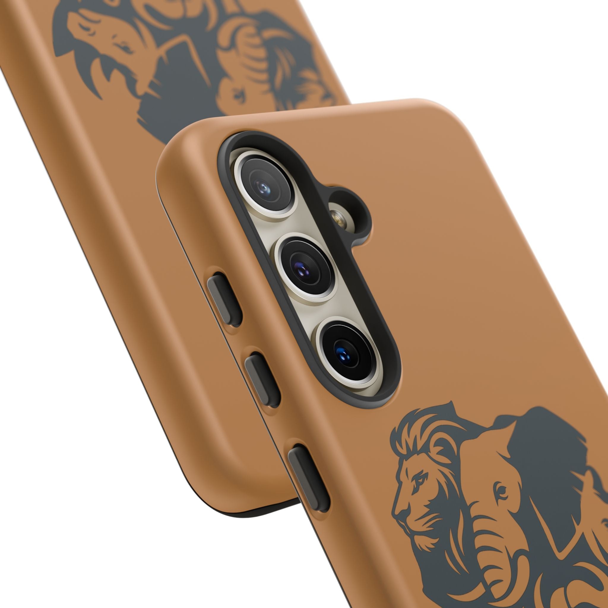 Big 5 African Phone Case, Wildlife Lover Gift, Tough Phone Cover, African Animal Design, Stylish Mobile Accessory