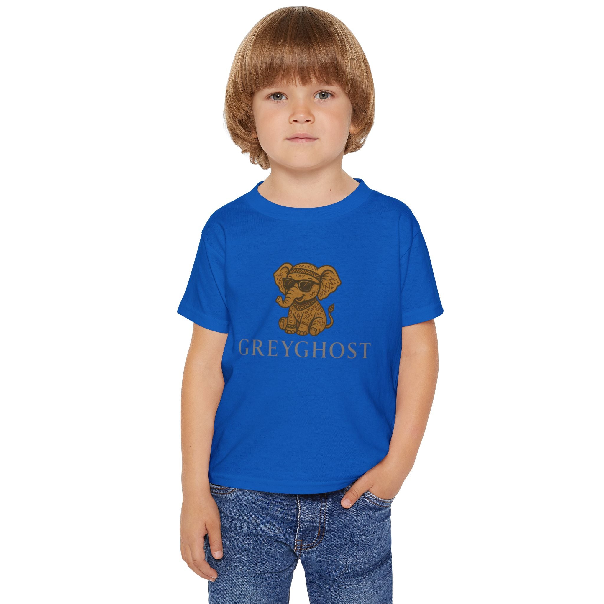 Adorable Toddler Tee with Cool Elephant Design, Perfect for Gifts, Birthday Parties, Everyday Wear, Baby Showers