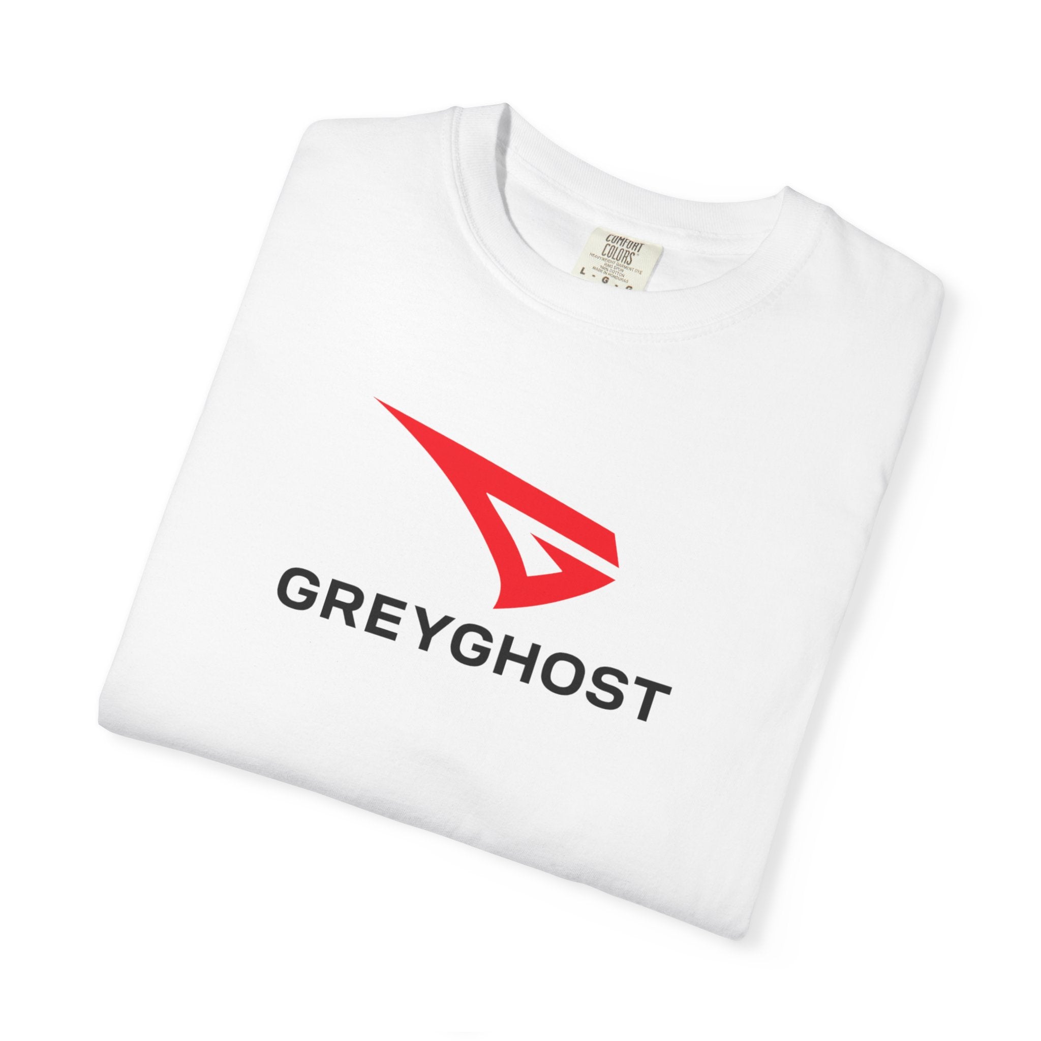The OG GreyGhost Unisex Garment-Dyed T-shirt with Greyghost Design | Casual Wear, Training, Street Style, Everyday Essentials, Unique Fashion