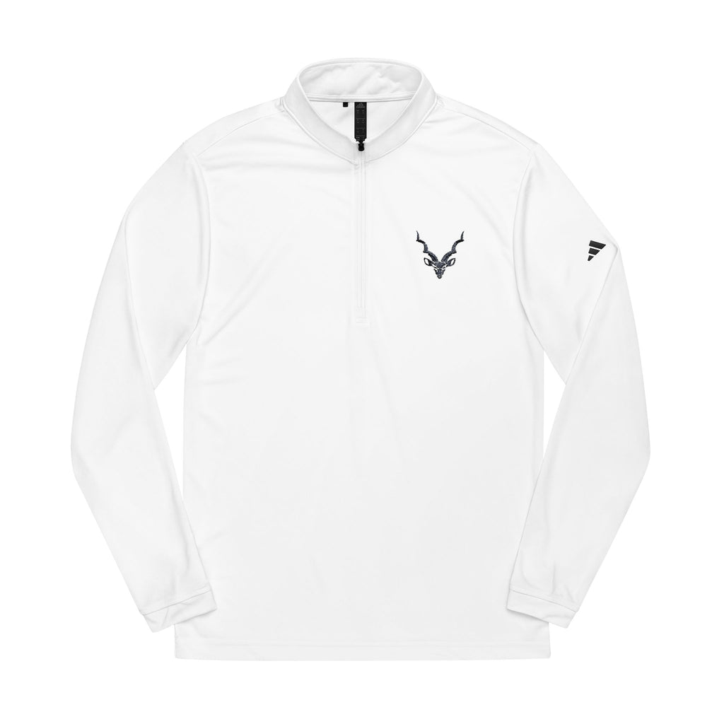 adidas® Quarter-Zip Pullover - Stylish Sporty Gear, Athletic Wear, Casual Outfits, Gift for Sports Lovers, Embroidered Apparel