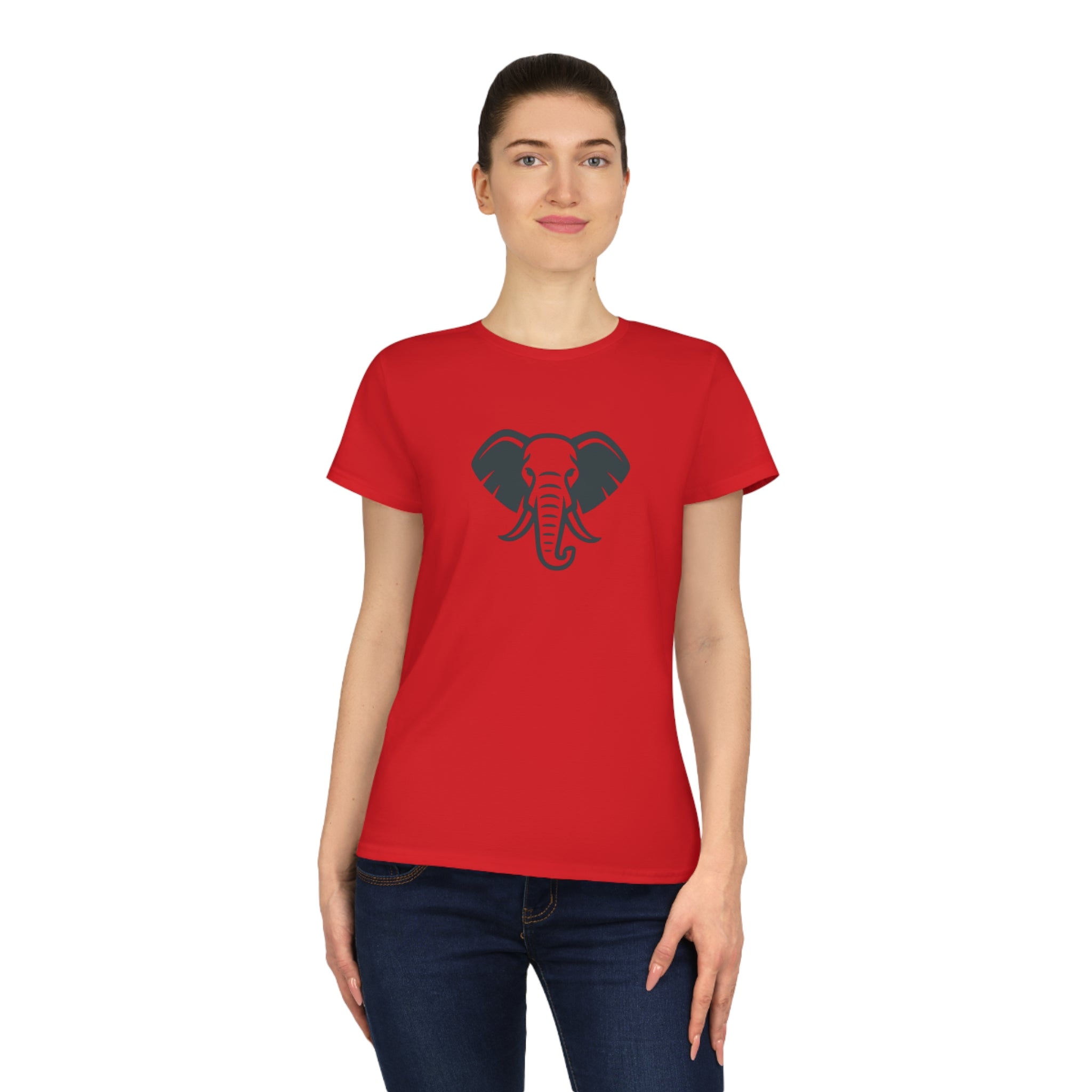 Elephant Ladies' Cotton T-Shirt