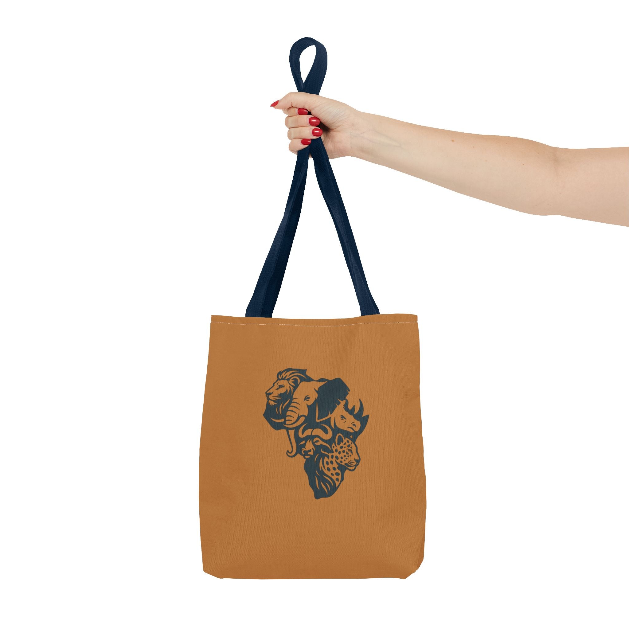 African Wildlife Tote Bag | Unique All-Over Print Bag, Eco-Friendly, Perfect for Shopping, Travel, Gifts