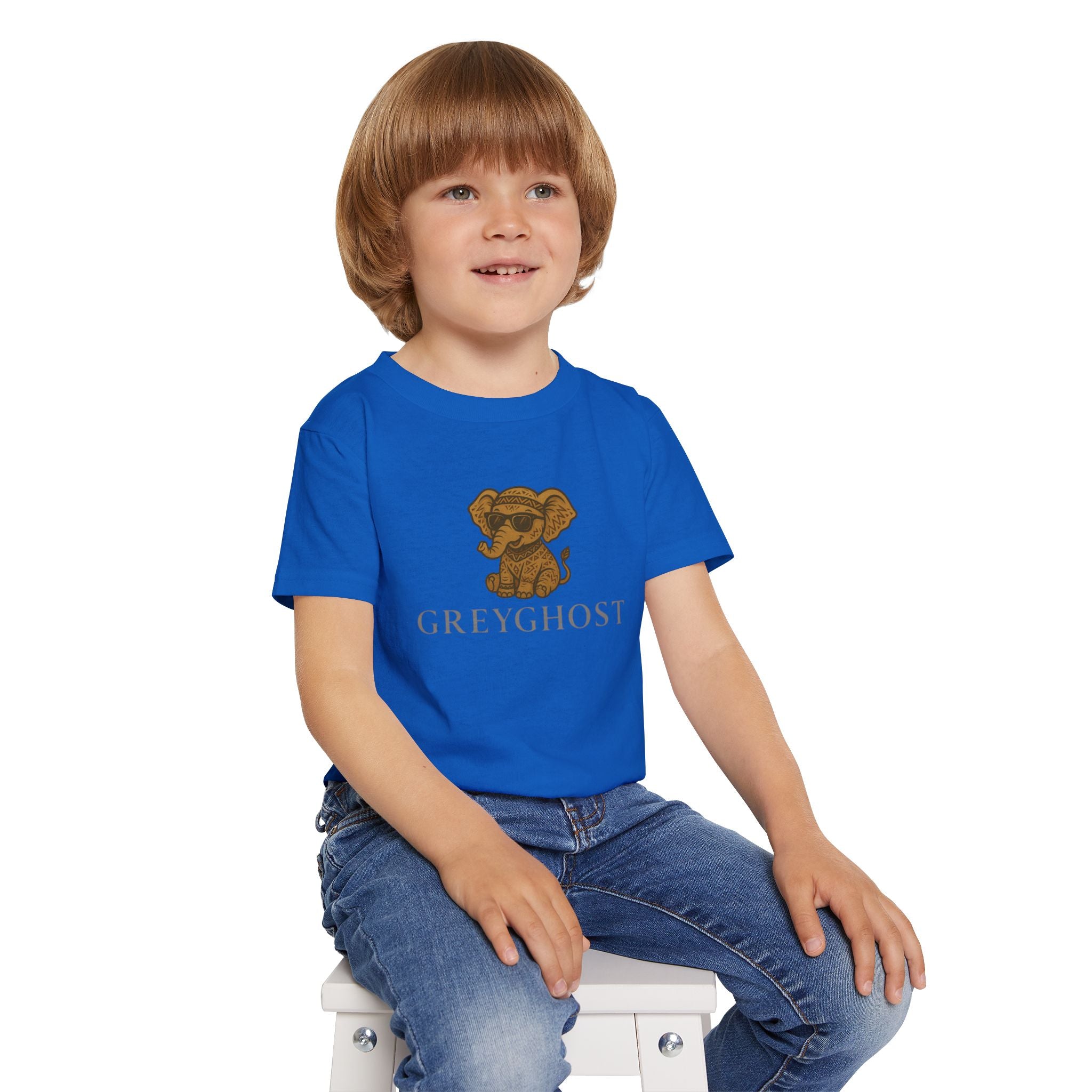 Adorable Toddler Tee with Cool Elephant Design, Perfect for Gifts, Birthday Parties, Everyday Wear, Baby Showers