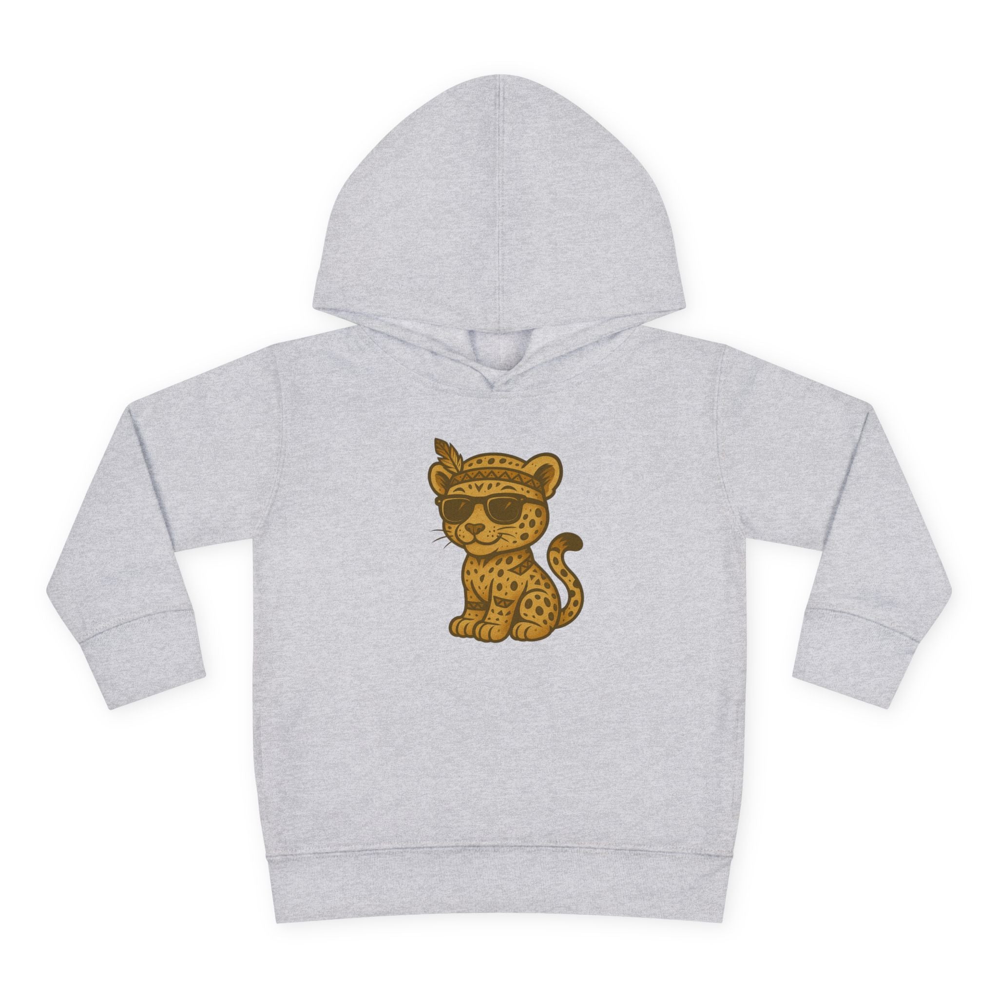 Cool Leopard Toddler Fleece Hoodie, Cute Animal Sweatshirt for Kids, Perfect Birthday Gift, Cozy Winter Wear, Fun Playtime Apparel
