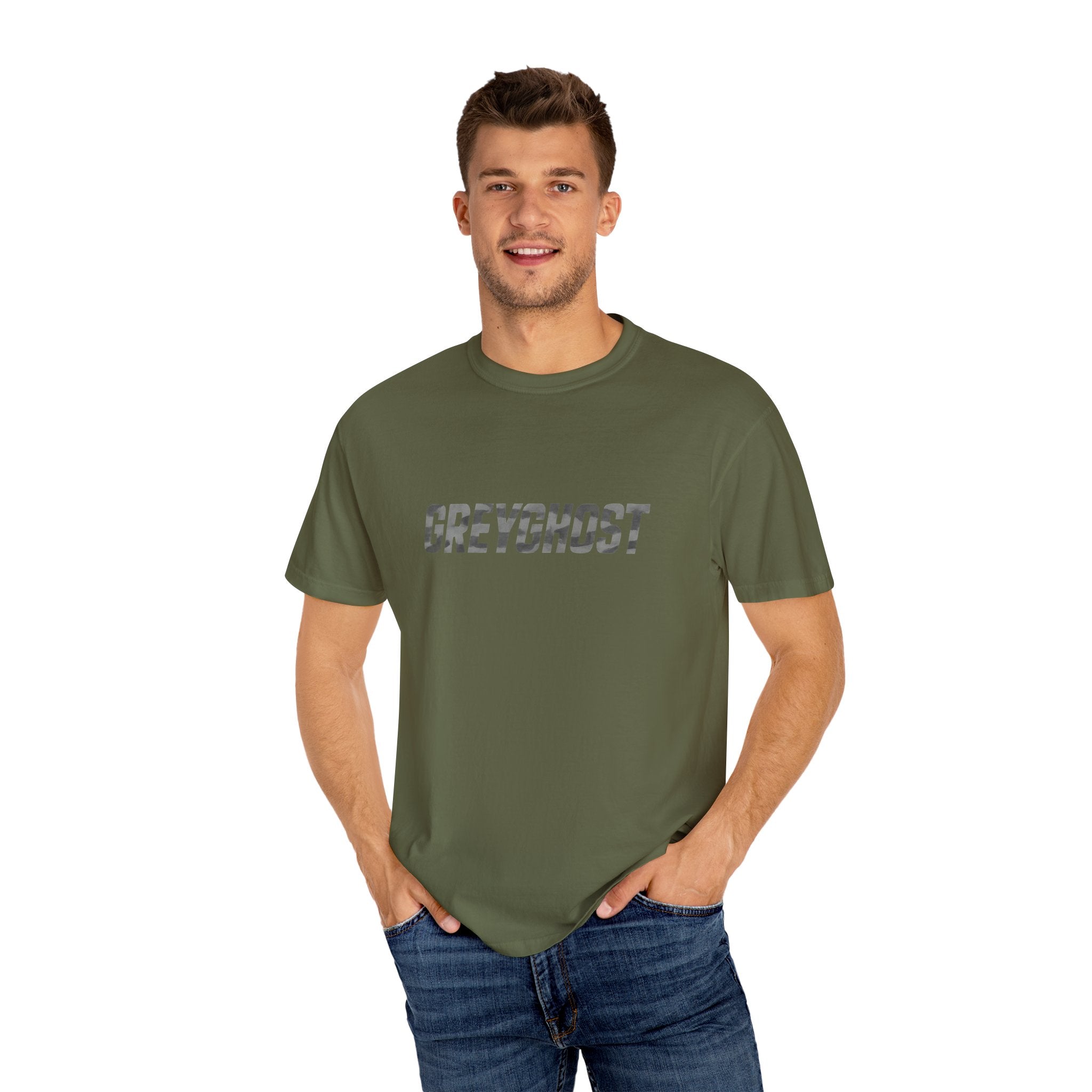 Ghost Ops GreyGhost Unisex Garment-Dyed T-shirt