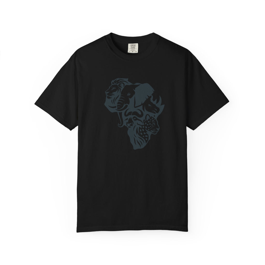 African Big 5 Unisex Garment-Dyed T-shirt