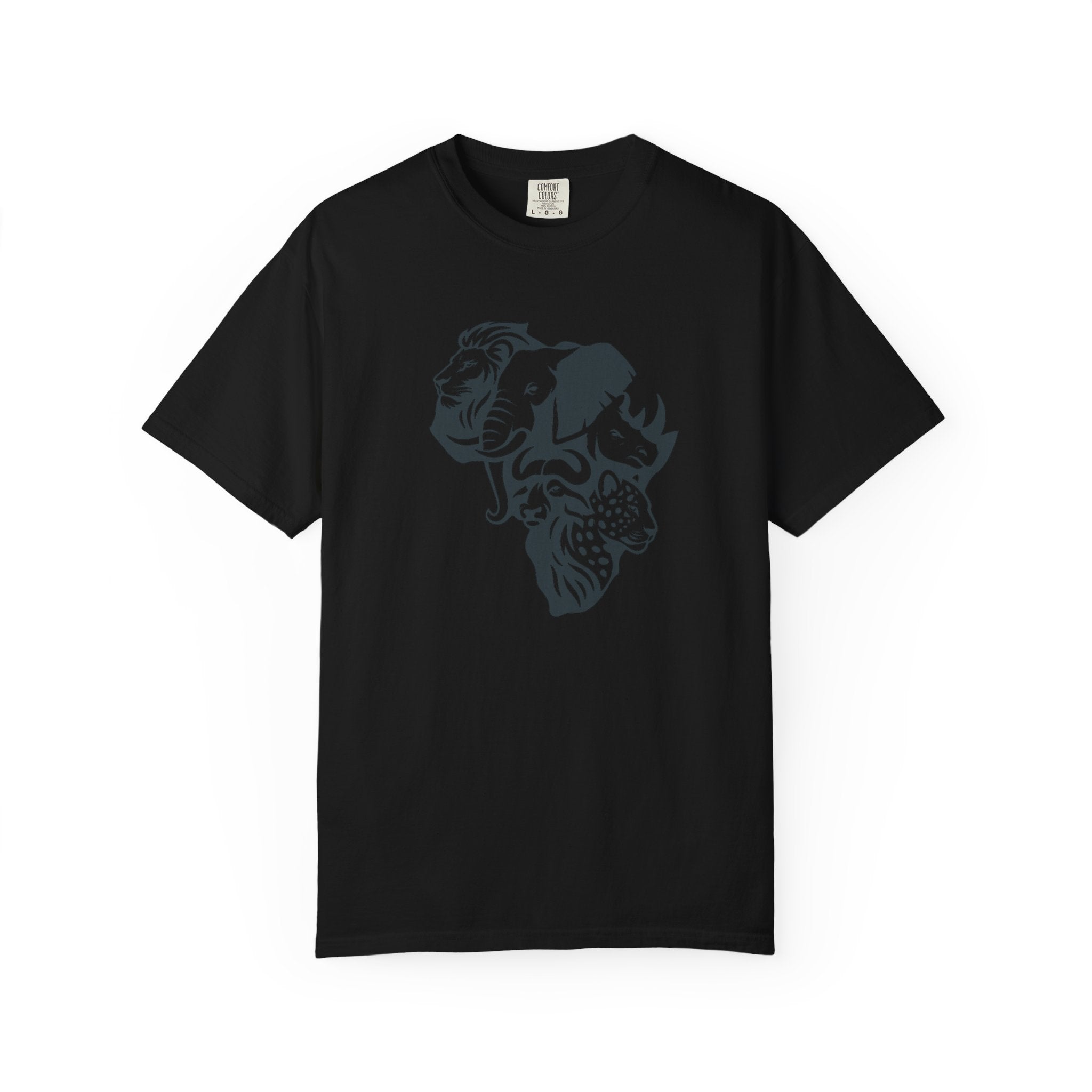 African Big 5 Unisex Garment-Dyed T-shirt
