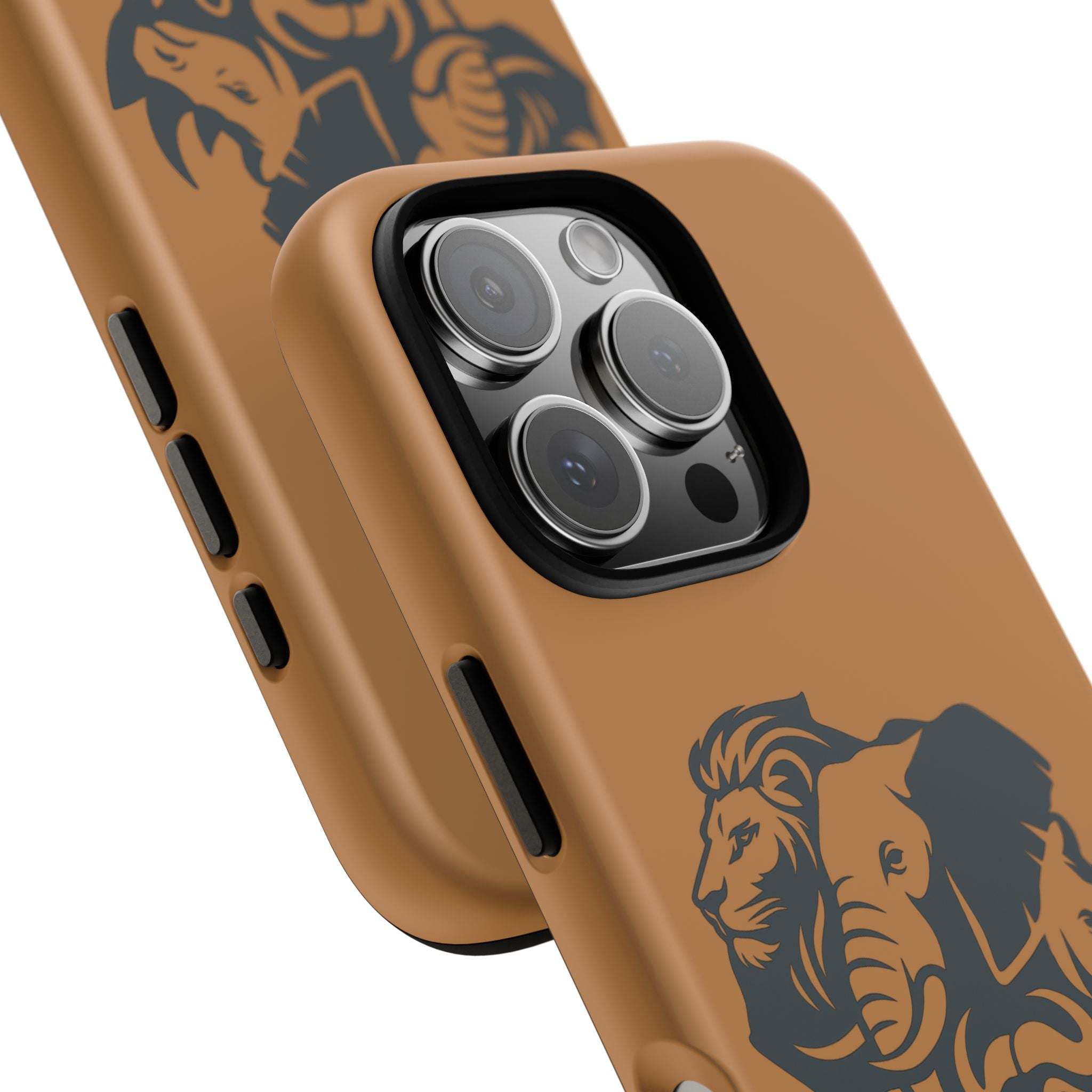 Big 5 African Phone Case, Wildlife Lover Gift, Tough Phone Cover, African Animal Design, Stylish Mobile Accessory