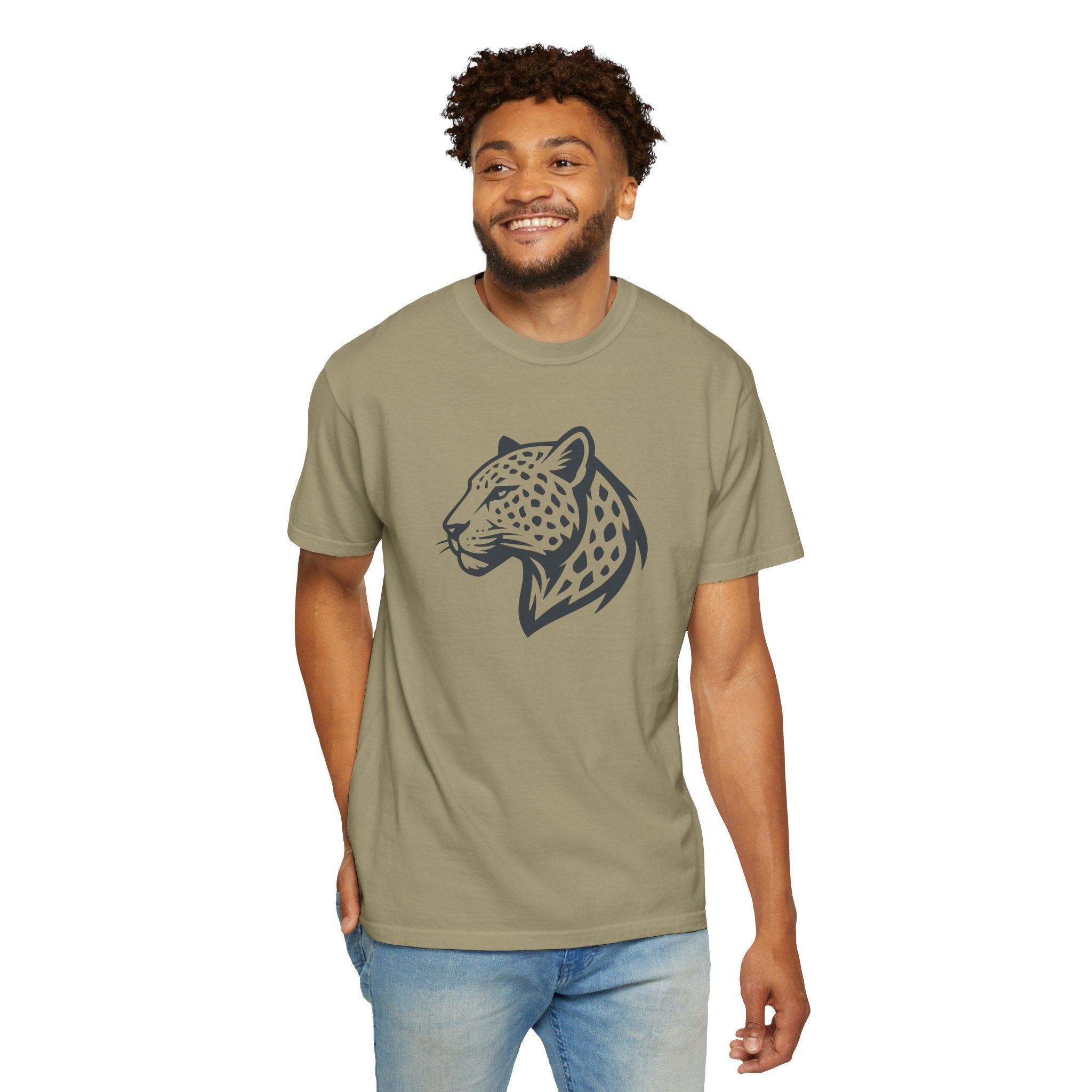Leopard Unisex Garment-Dyed T-shirt