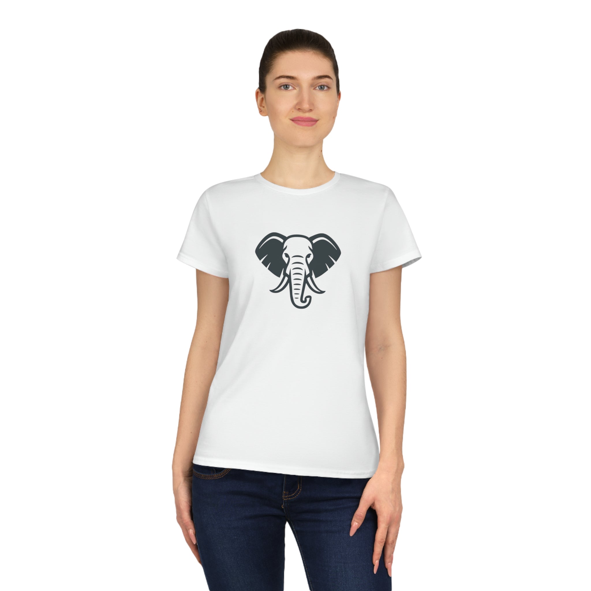 Elephant Ladies' Cotton T-Shirt