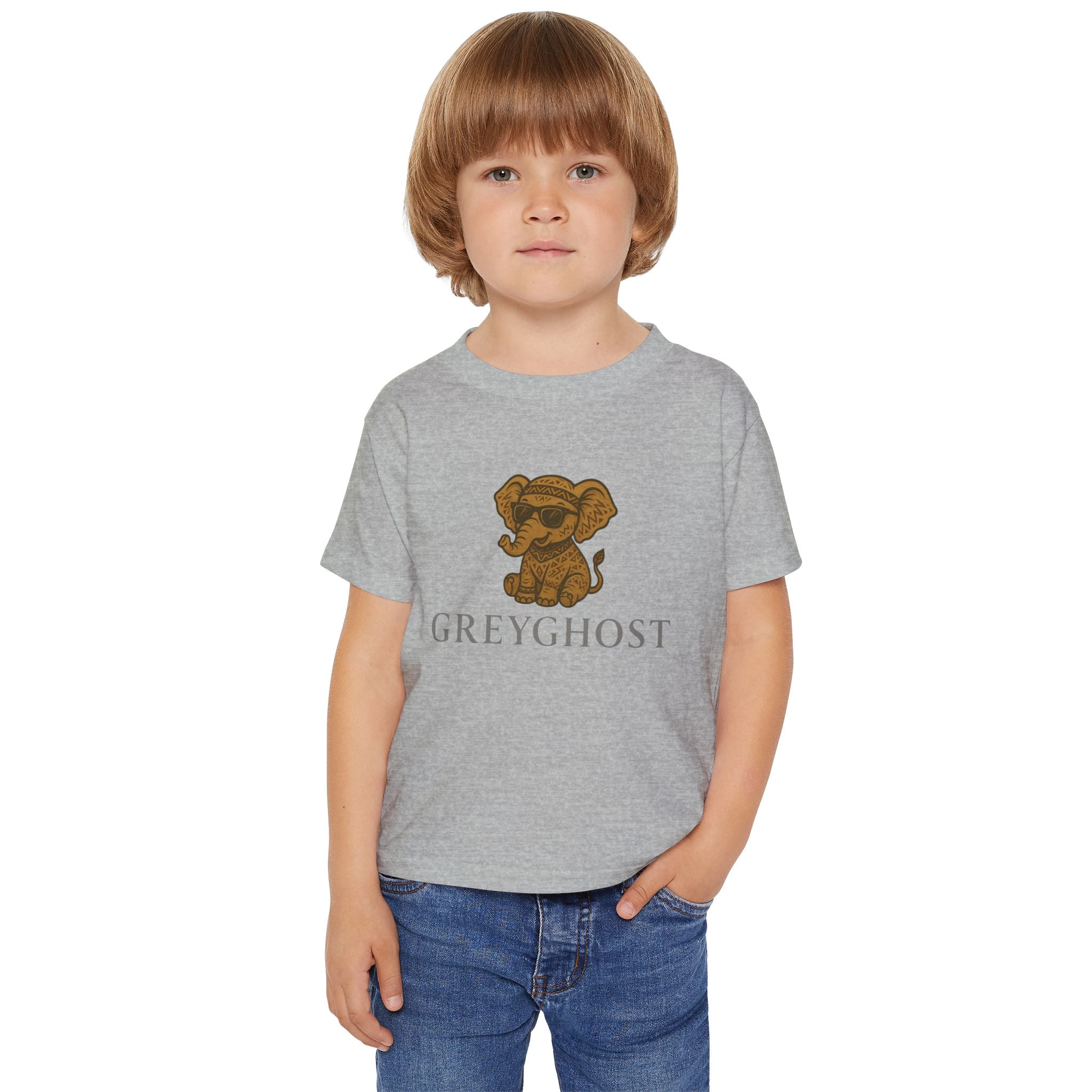 Adorable Toddler Tee with Cool Elephant Design, Perfect for Gifts, Birthday Parties, Everyday Wear, Baby Showers