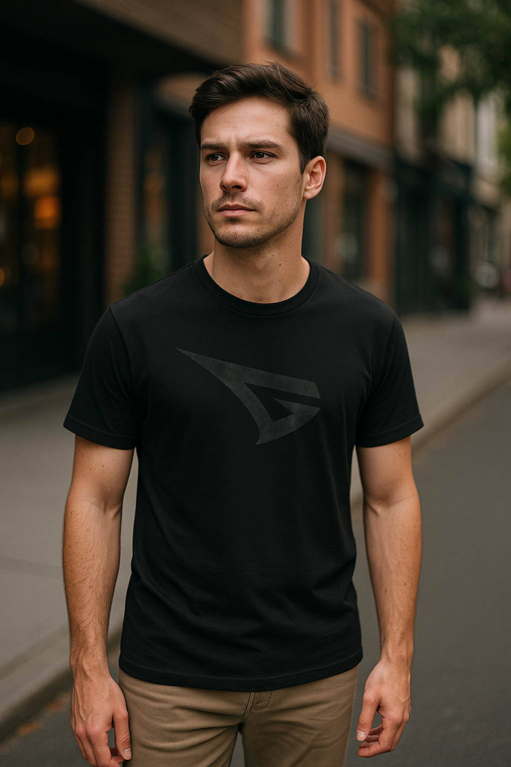 GreyGhost “Tactical Precision” Lifestyle T-Shirt – Strength in Control - Inspire Confidence, Everyday Wear, Gym, Gift, Casual, Fashion