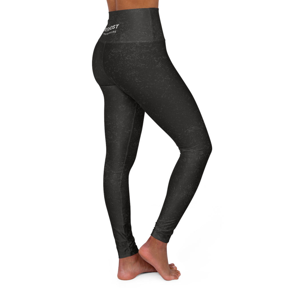 High-Waisted Forged Obsidian Leggings by GreyGhost – Forged from Failure Activewear for Women | Gym, Yoga & Training Pants