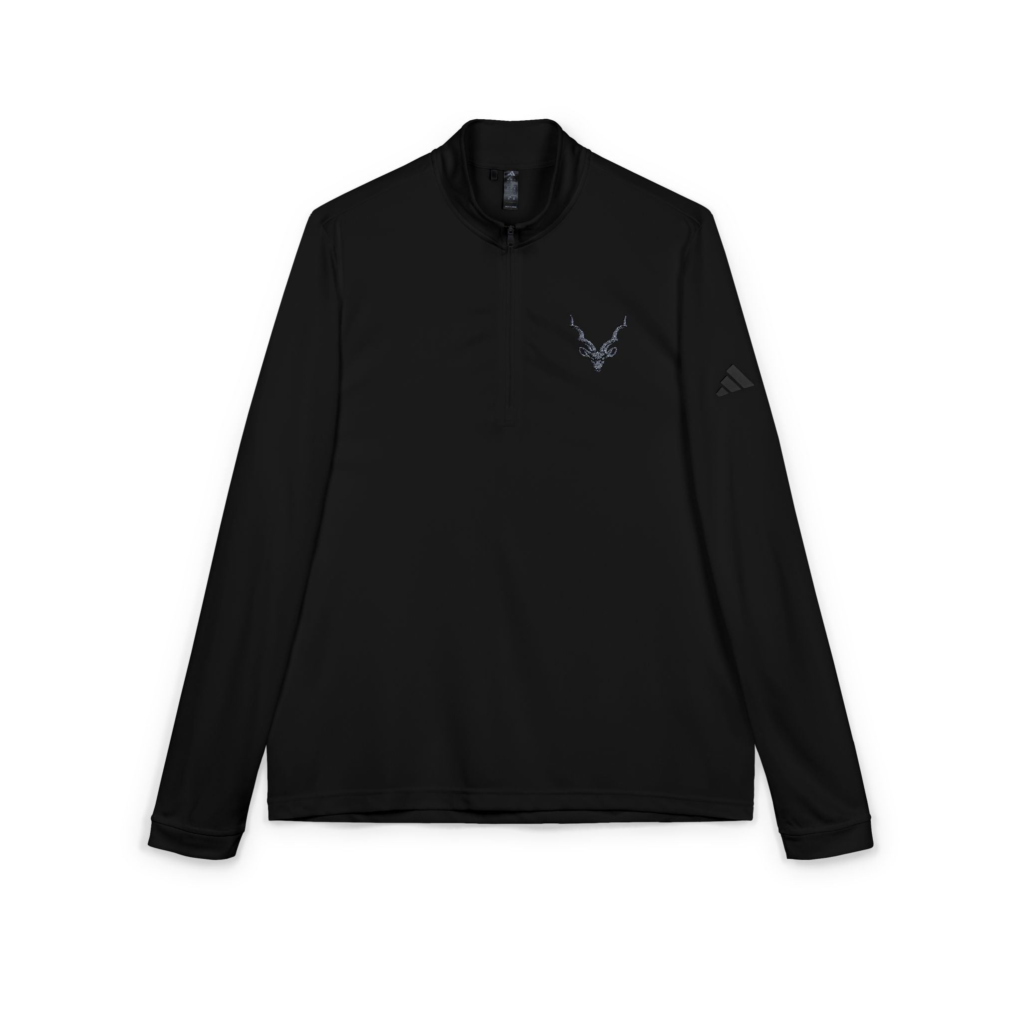adidas® Quarter-Zip Pullover - Stylish Sporty Gear, Athletic Wear, Casual Outfits, Gift for Sports Lovers, Embroidered Apparel