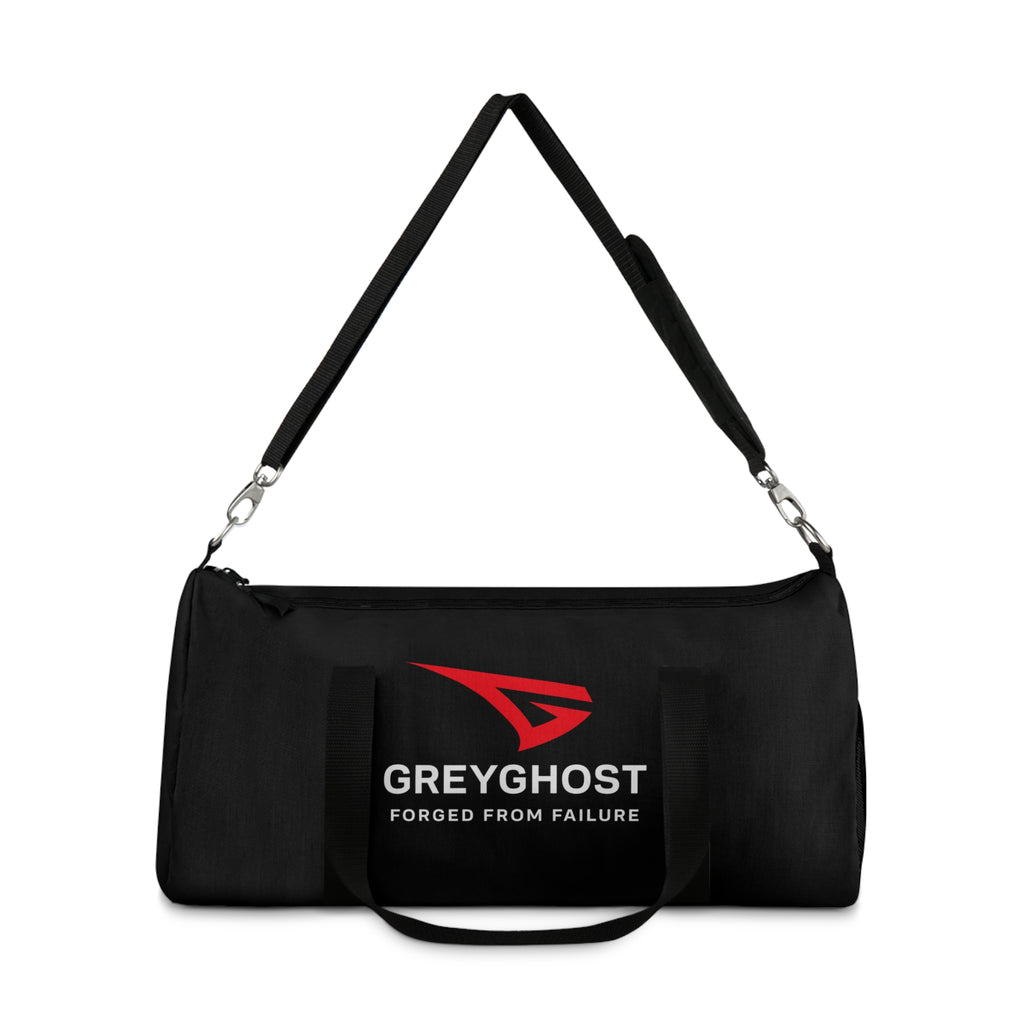 GreyGhost “Forged from Failure” Duffel Bag – Gym, Sport & Fitness Companion