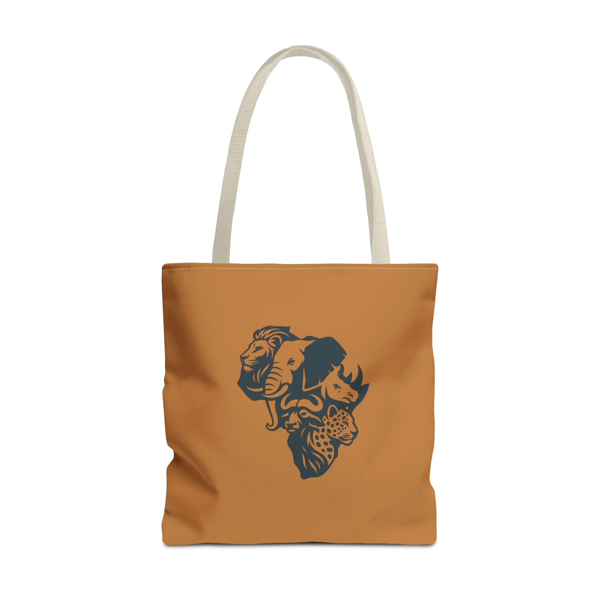 African Wildlife Tote Bag | Unique All-Over Print Bag, Eco-Friendly, Perfect for Shopping, Travel, Gifts