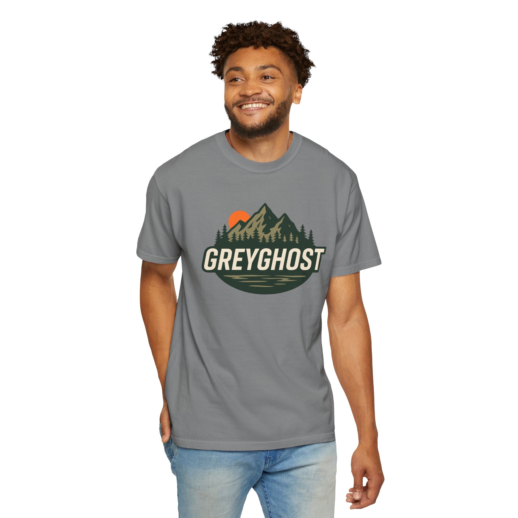 Outdoor GreyGhost Unisex Garment-Dyed T-shirt