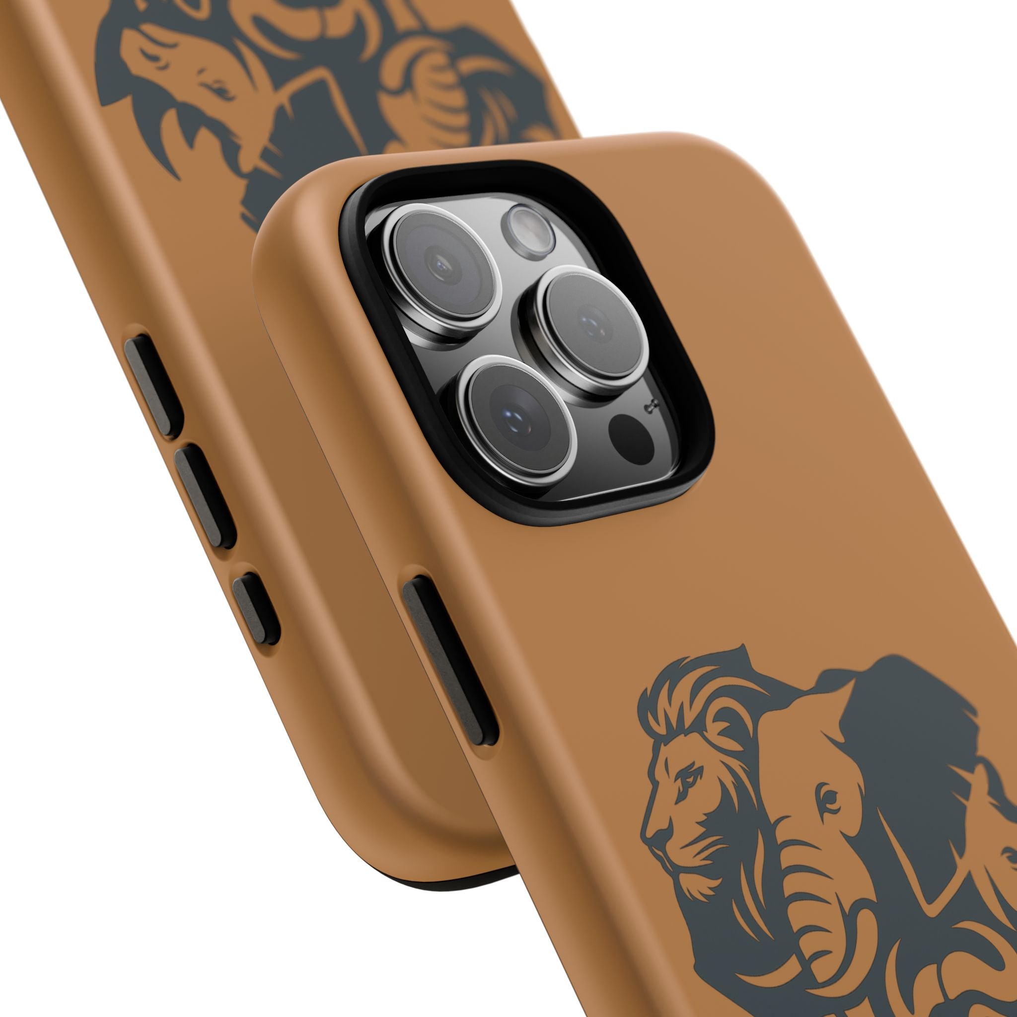 Big 5 African Phone Case, Wildlife Lover Gift, Tough Phone Cover, African Animal Design, Stylish Mobile Accessory