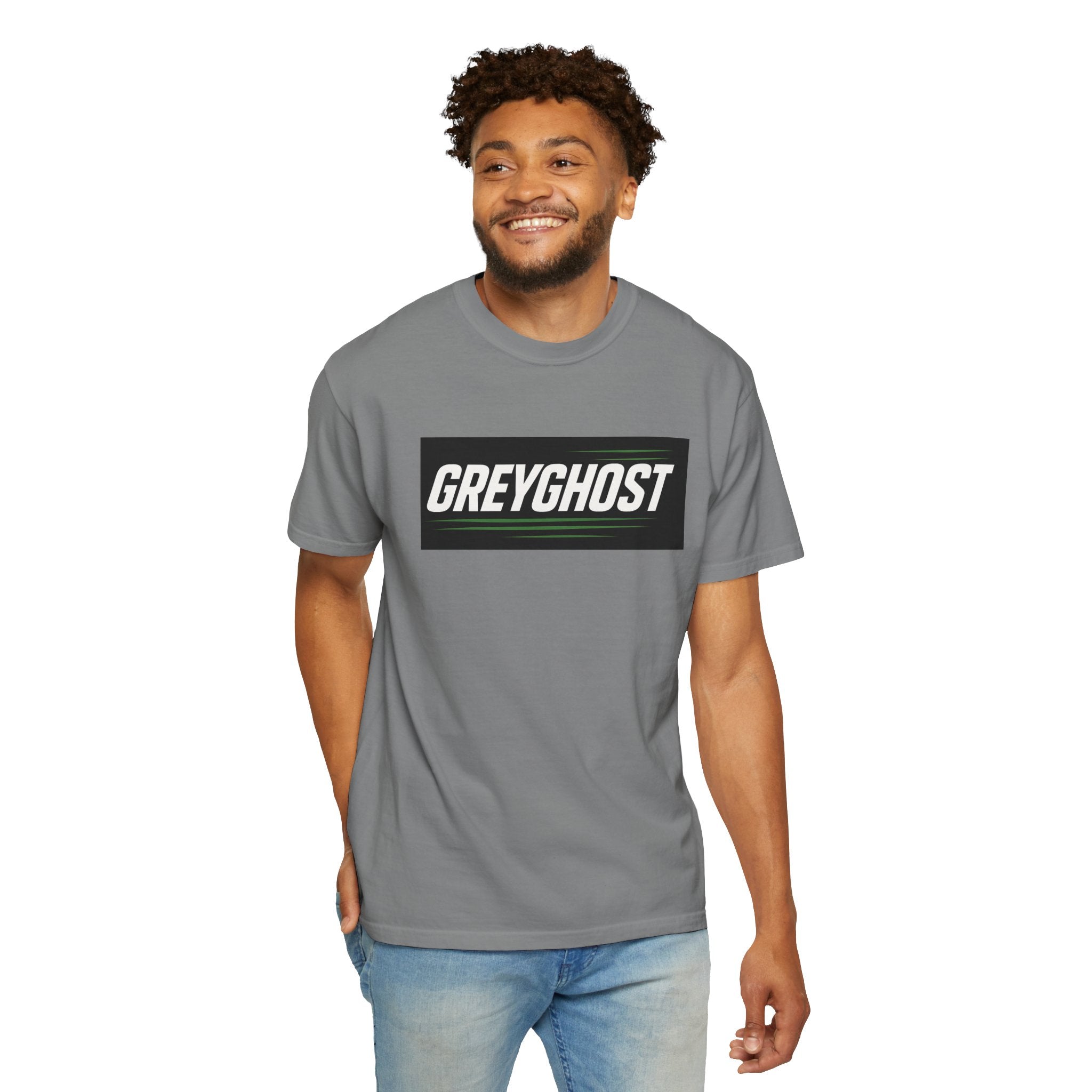 Speed Streak GreyGhost Unisex Garment-Dyed T-shirt