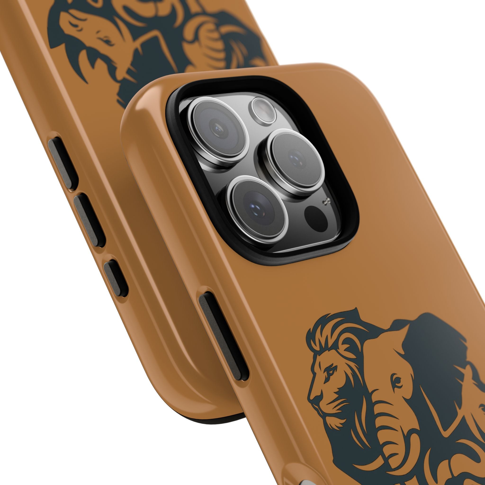 Big 5 African Phone Case, Wildlife Lover Gift, Tough Phone Cover, African Animal Design, Stylish Mobile Accessory