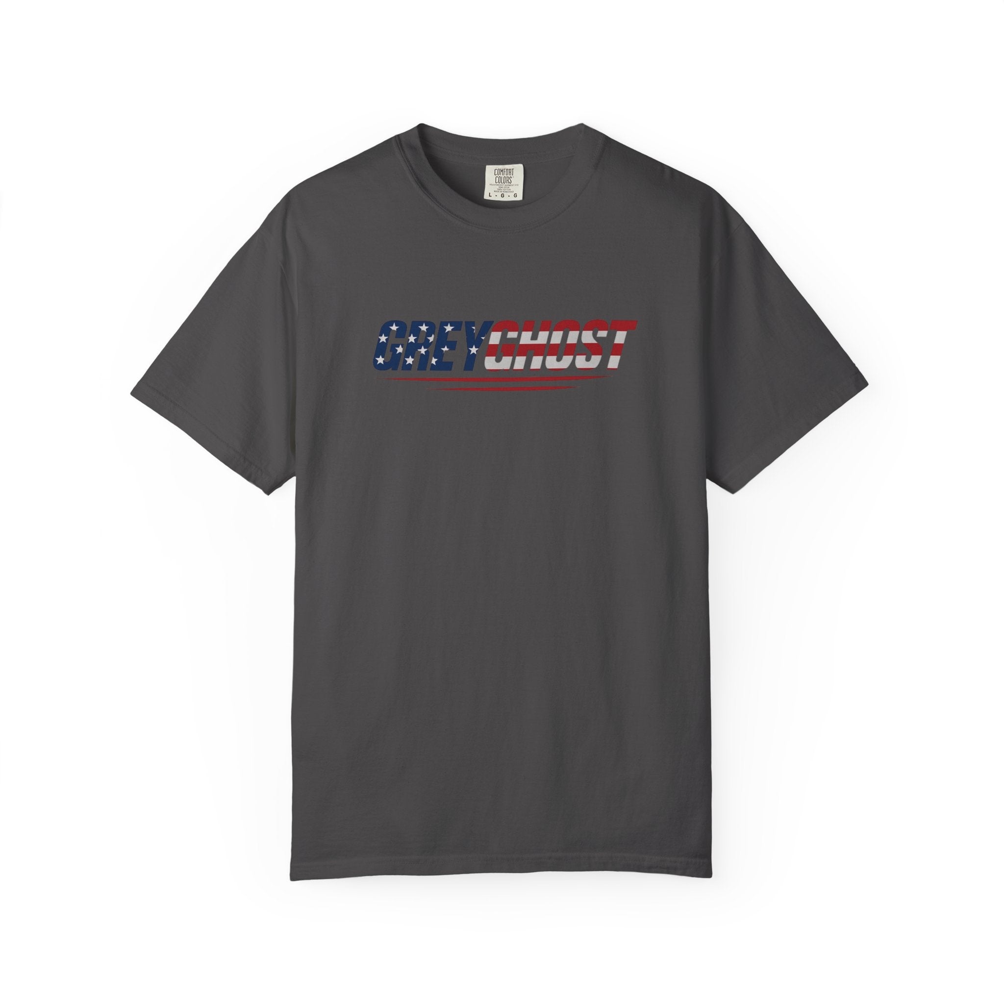 Patriotic GreyGhost Unisex Garment-Dyed T-shirt