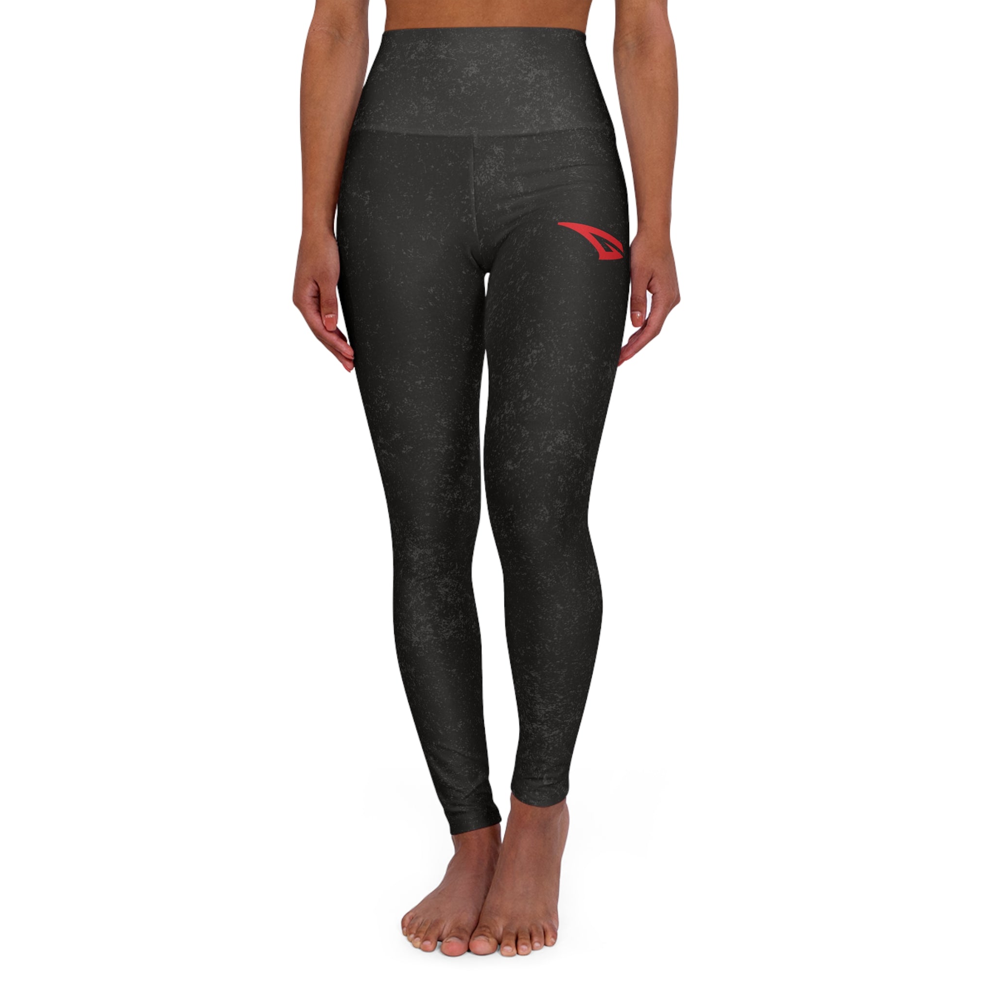 High-Waisted Forged Obsidian Leggings by GreyGhost – Forged from Failure Activewear for Women | Gym, Yoga & Training Pants