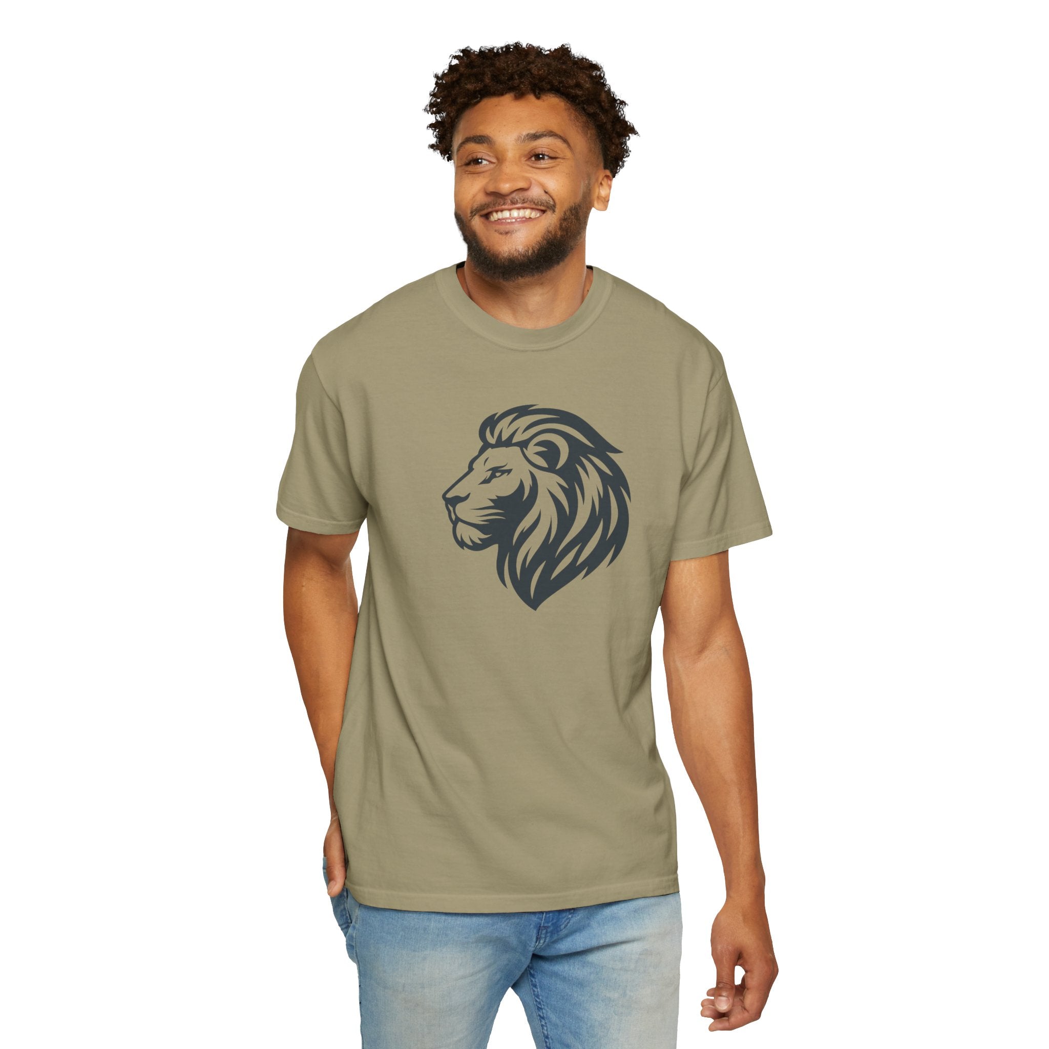 Lion Unisex Garment-Dyed T-shirt