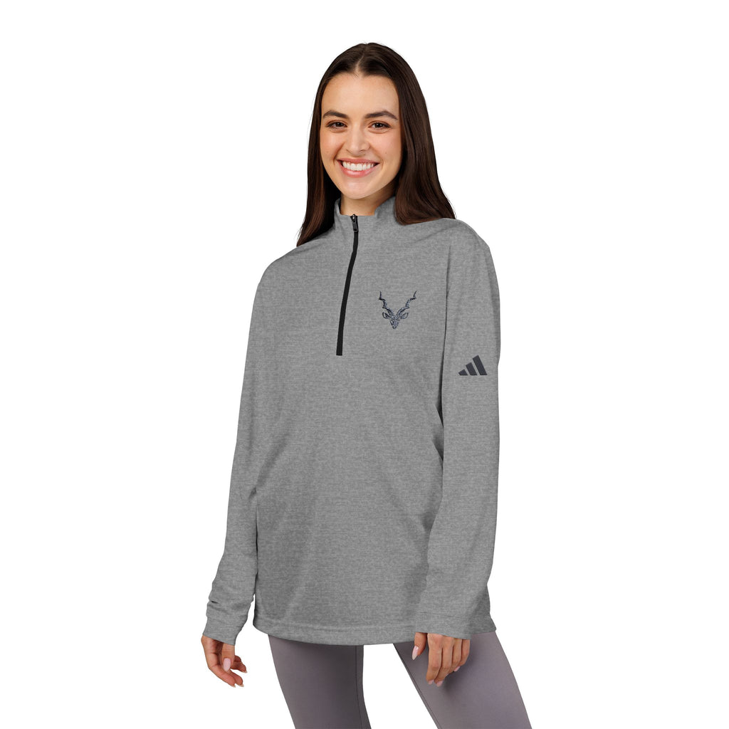 adidas® Quarter-Zip Pullover - Stylish Sporty Gear, Athletic Wear, Casual Outfits, Gift for Sports Lovers, Embroidered Apparel